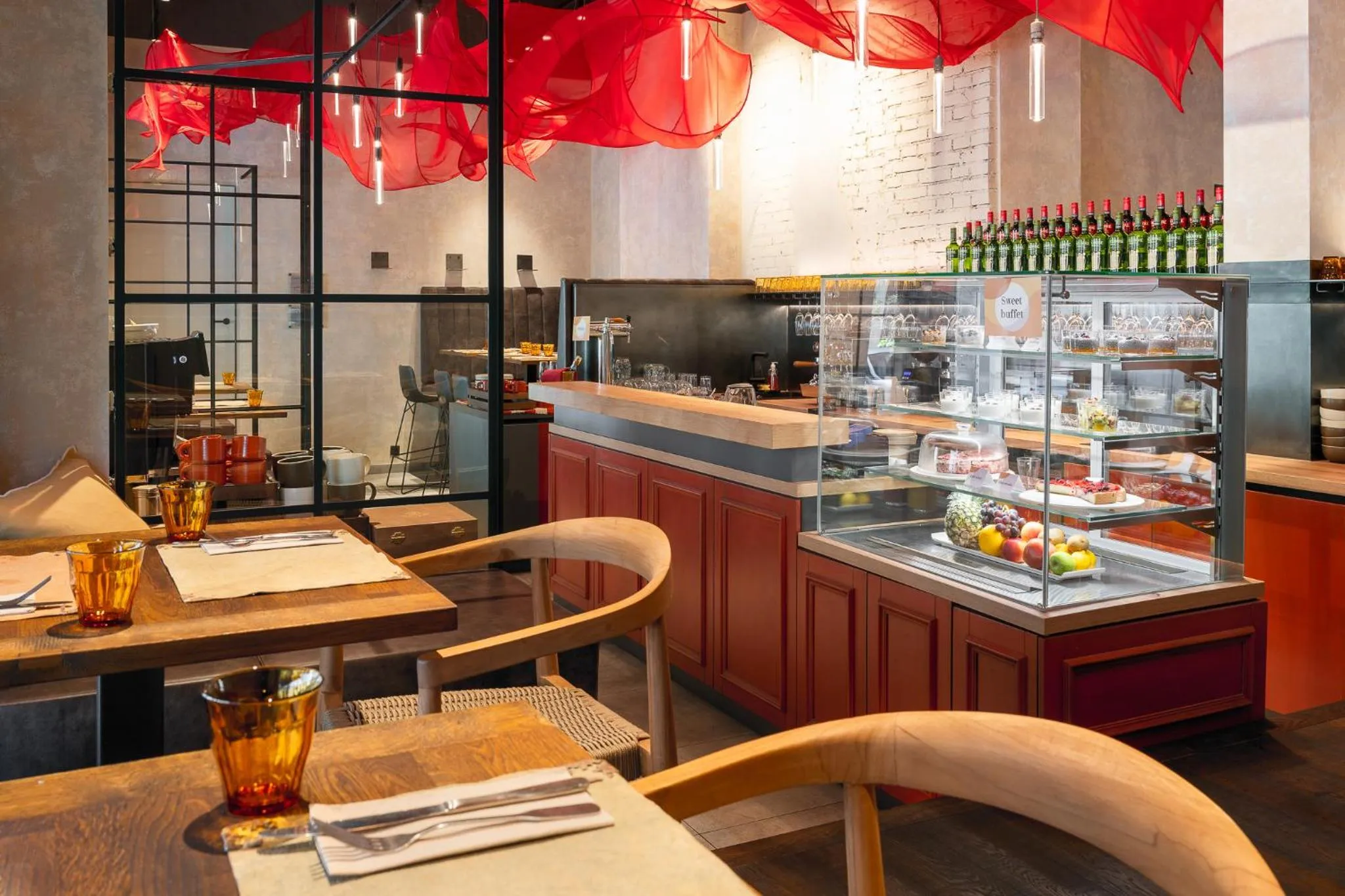 Breakfast in THE MANES Boutique Hotel Prague