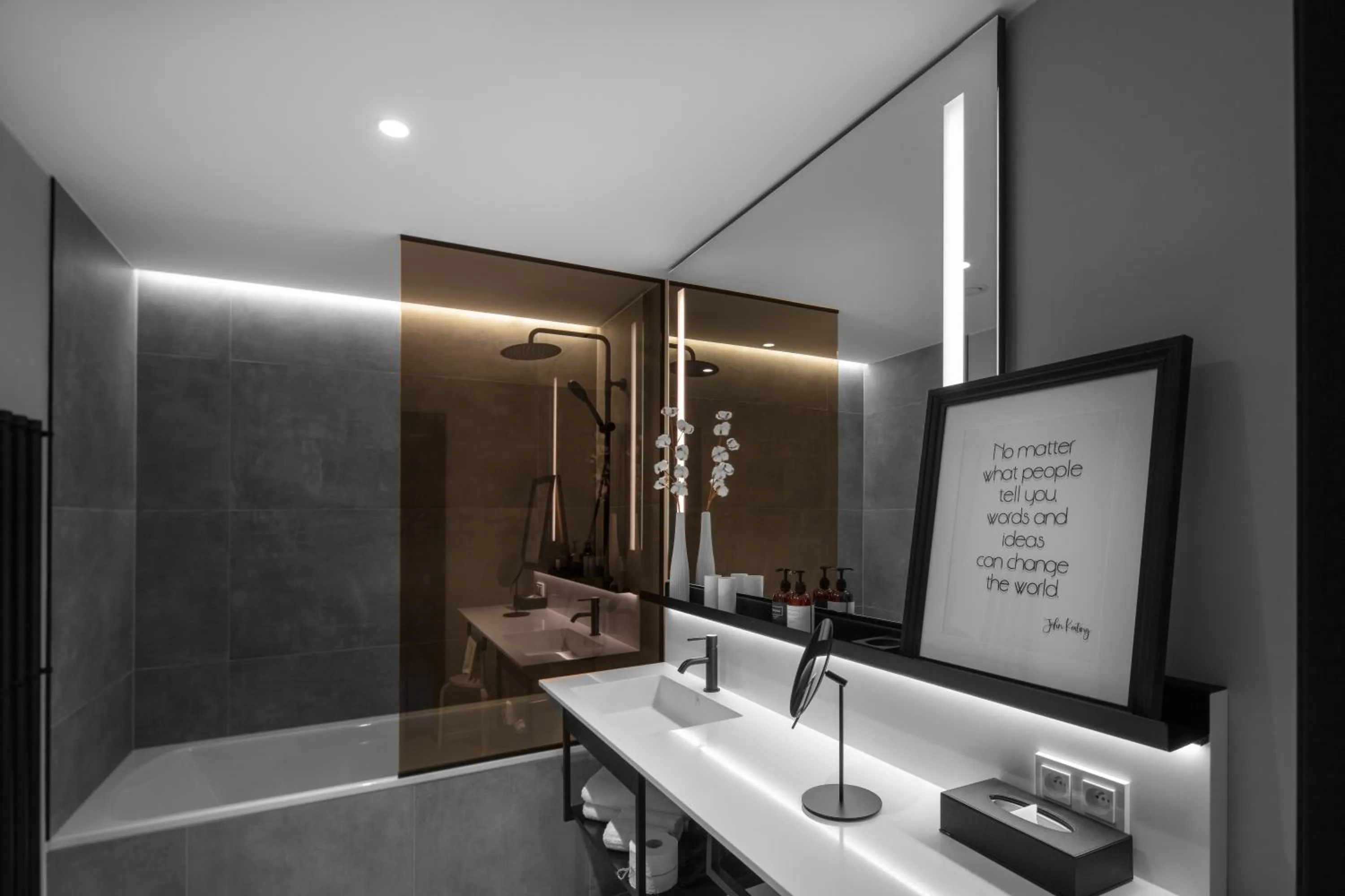 Bathroom in THE MANES Boutique Hotel Prague