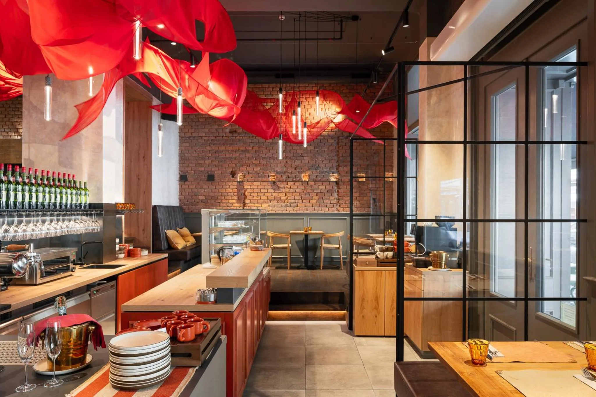 Breakfast in THE MANES Boutique Hotel Prague