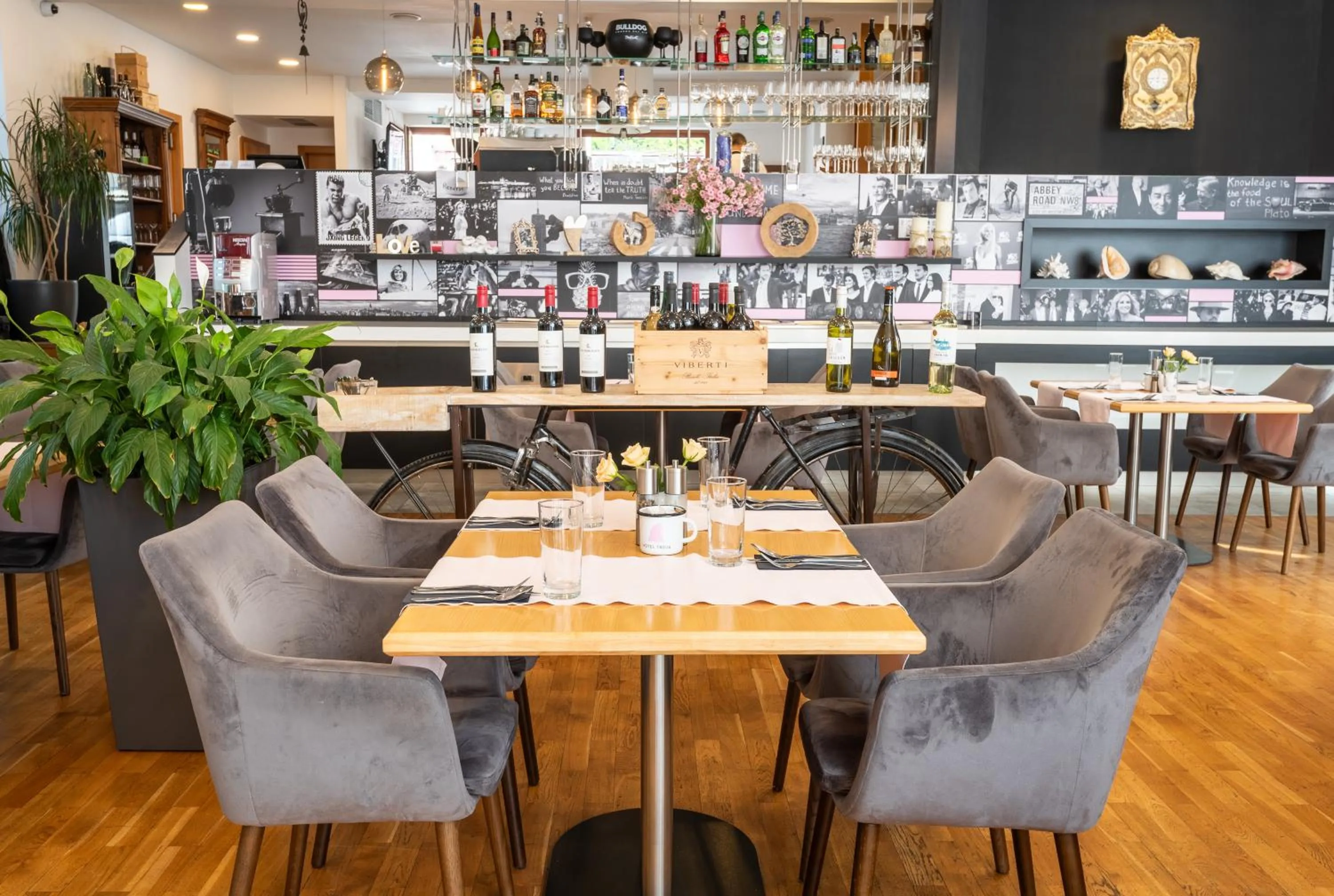 Restaurant/places to eat in Hotel Troja