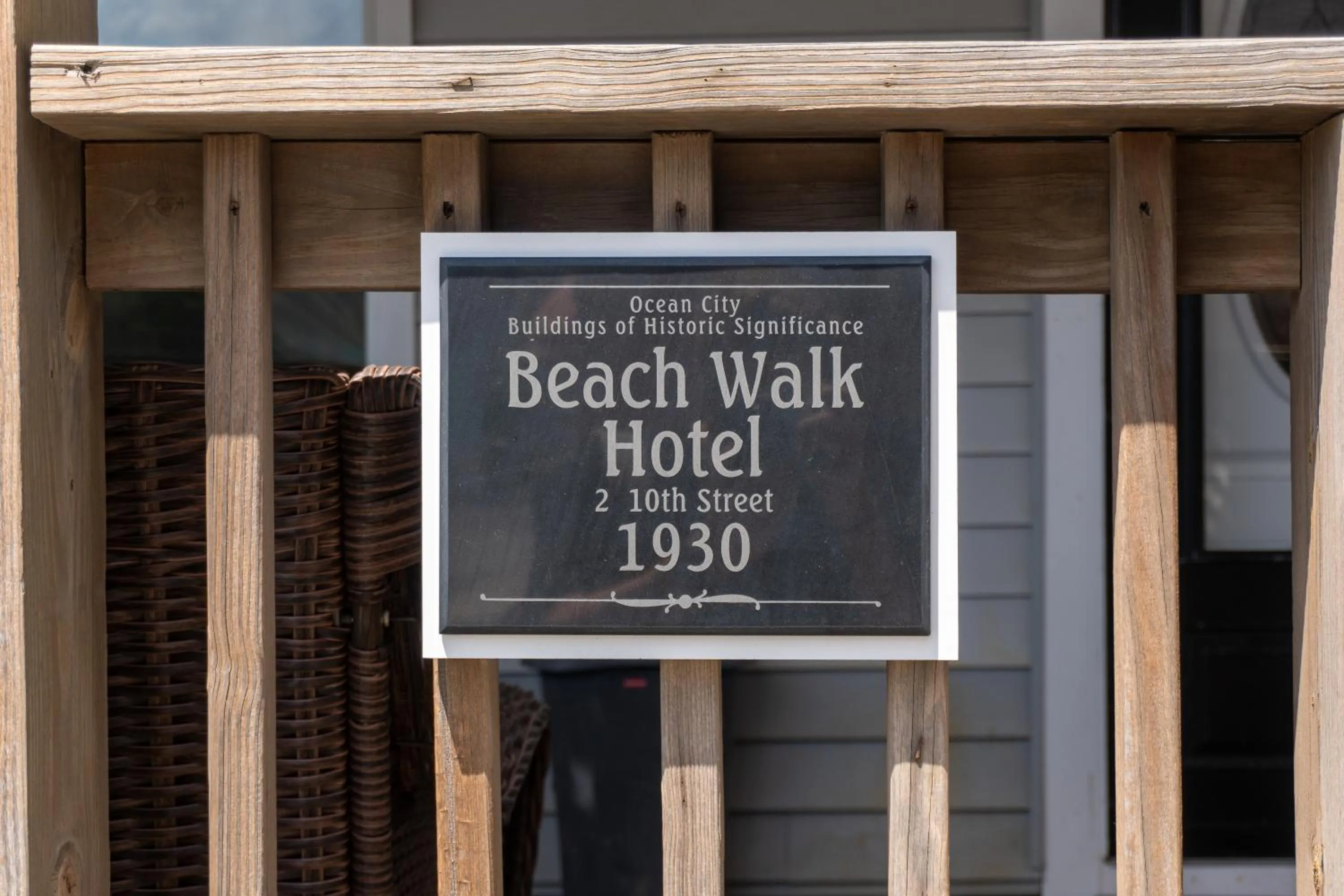 Property building in Beach Walk Hotel