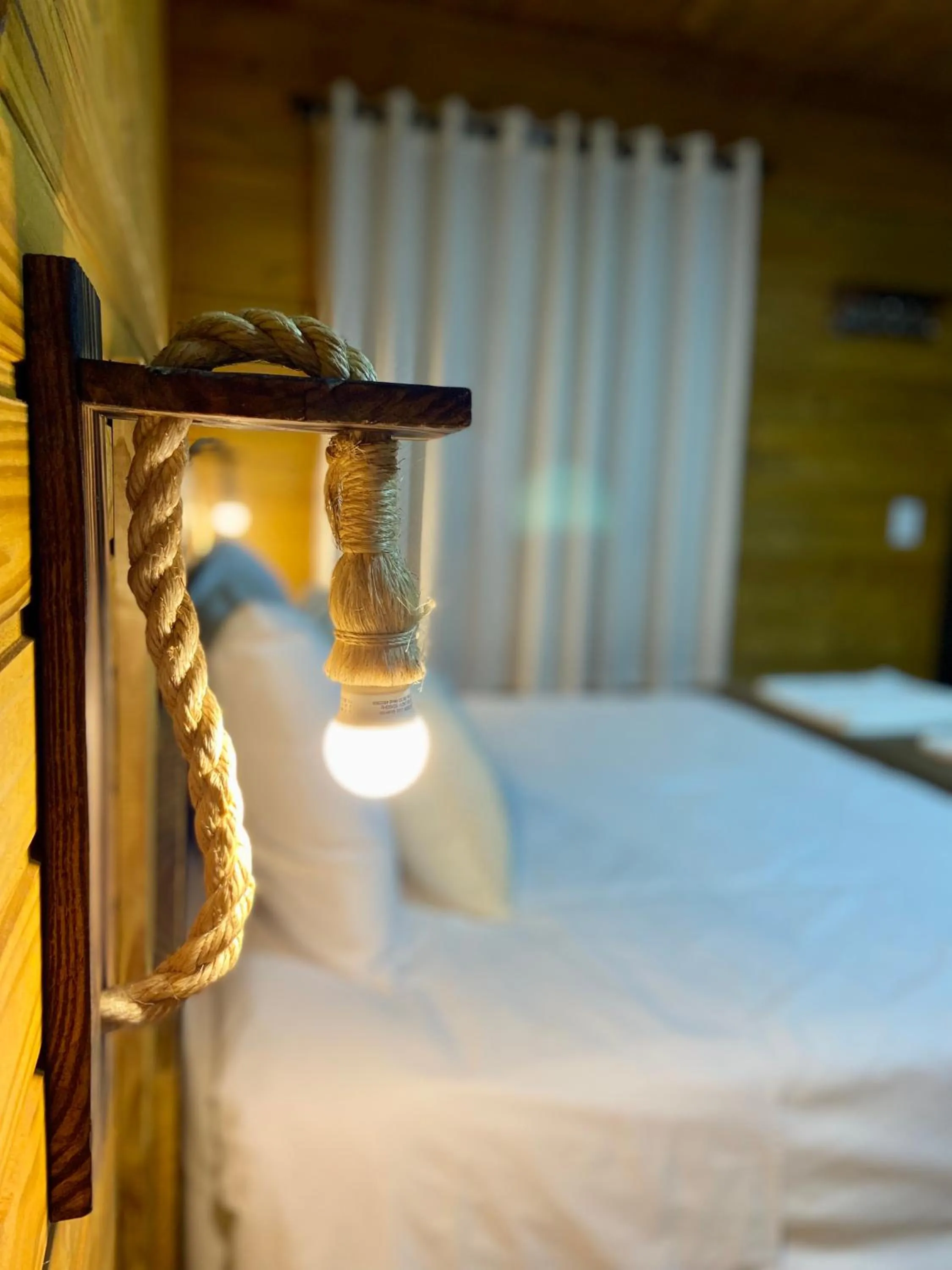 Bed in Pousada Costaneira