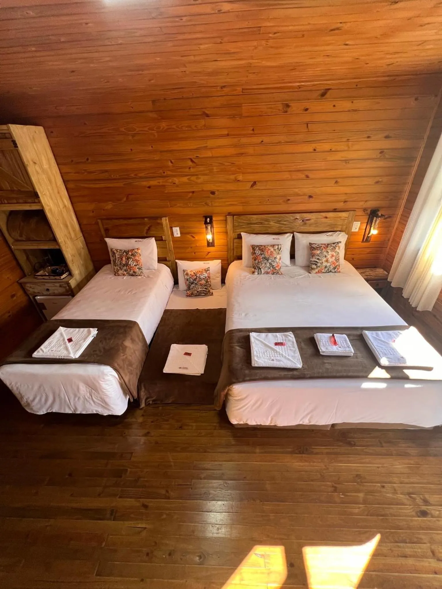 Bed in Pousada Costaneira