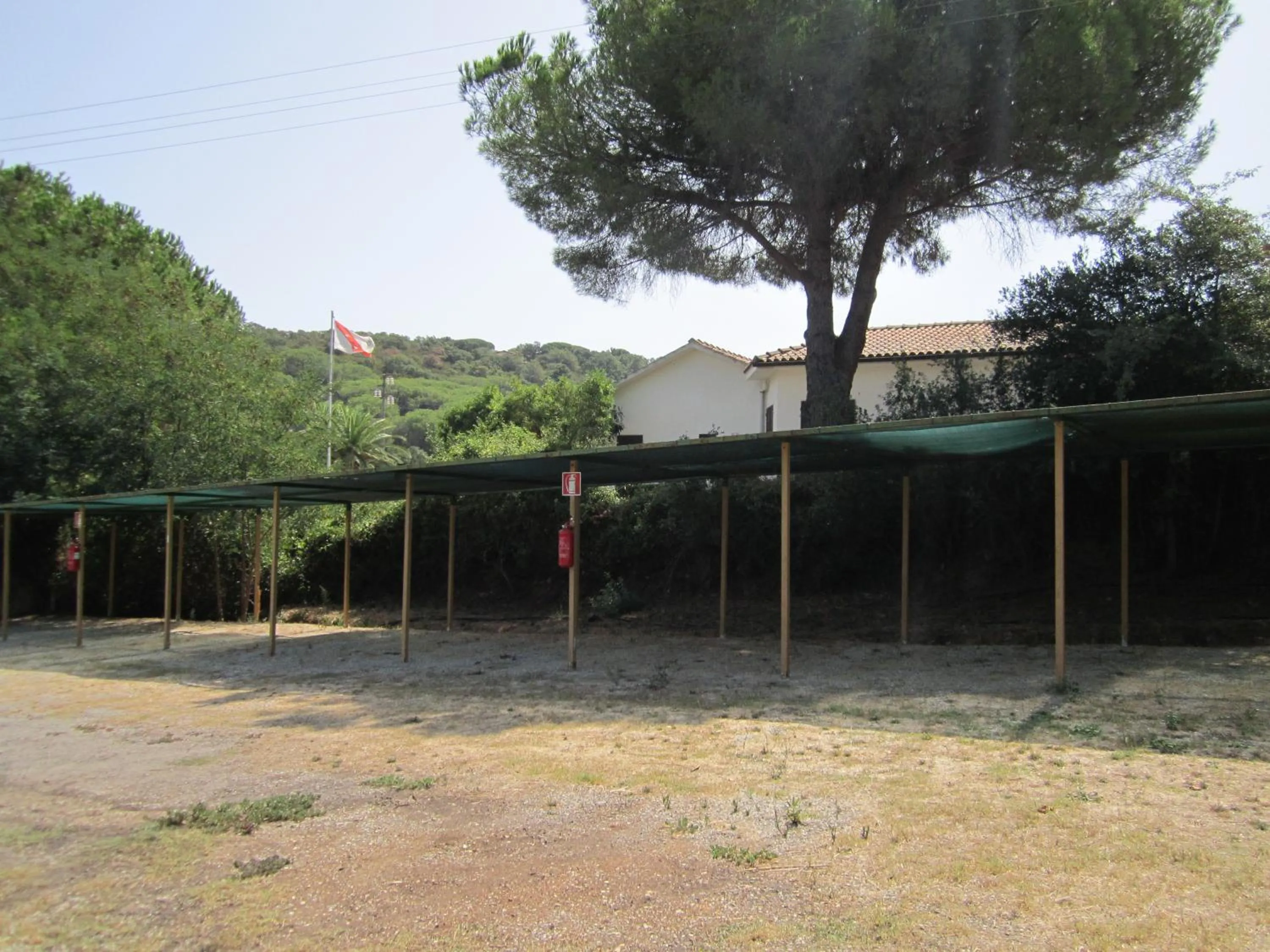 Area and facilities in Baia Azzurra