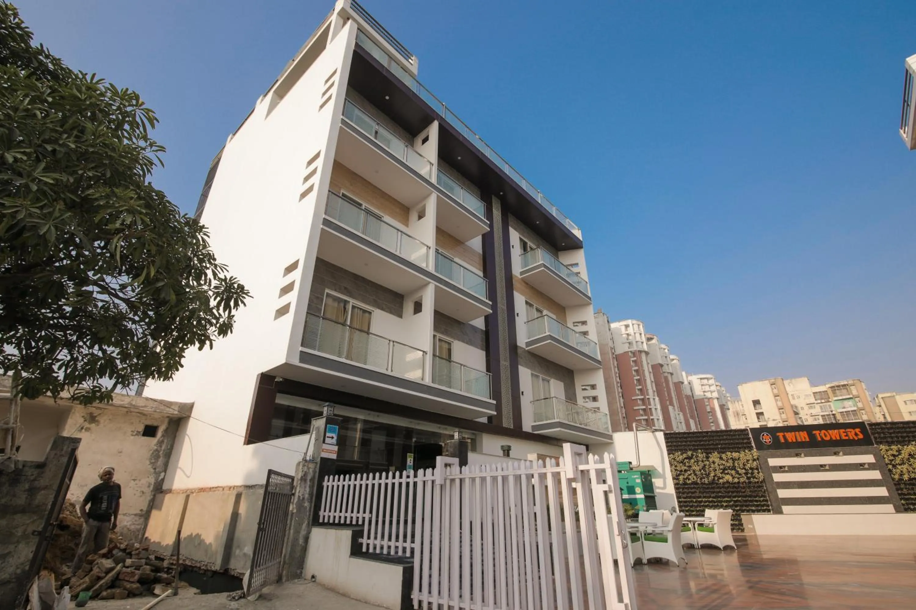 Property building in Twin Towers