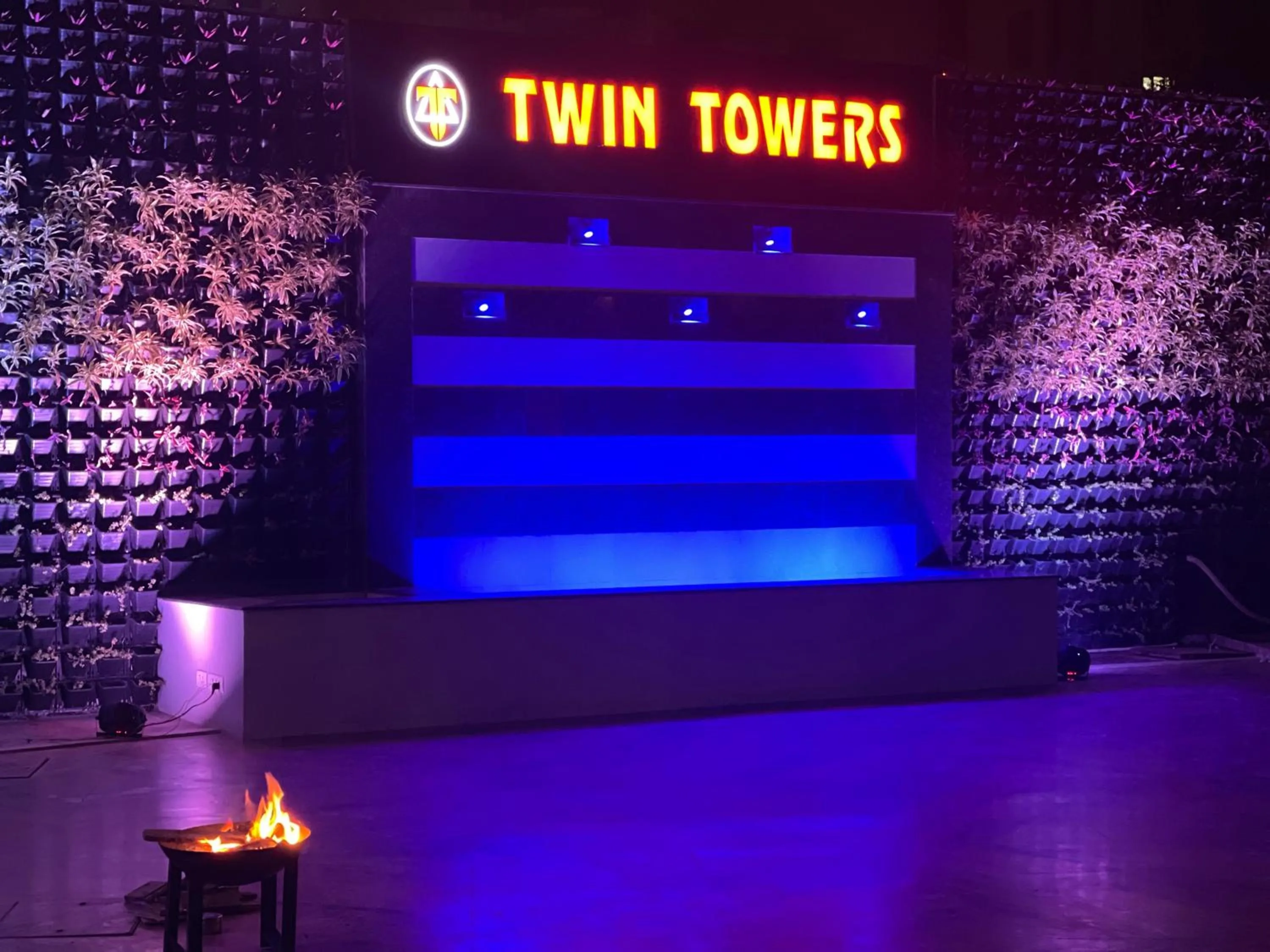 Property logo or sign in Twin Towers