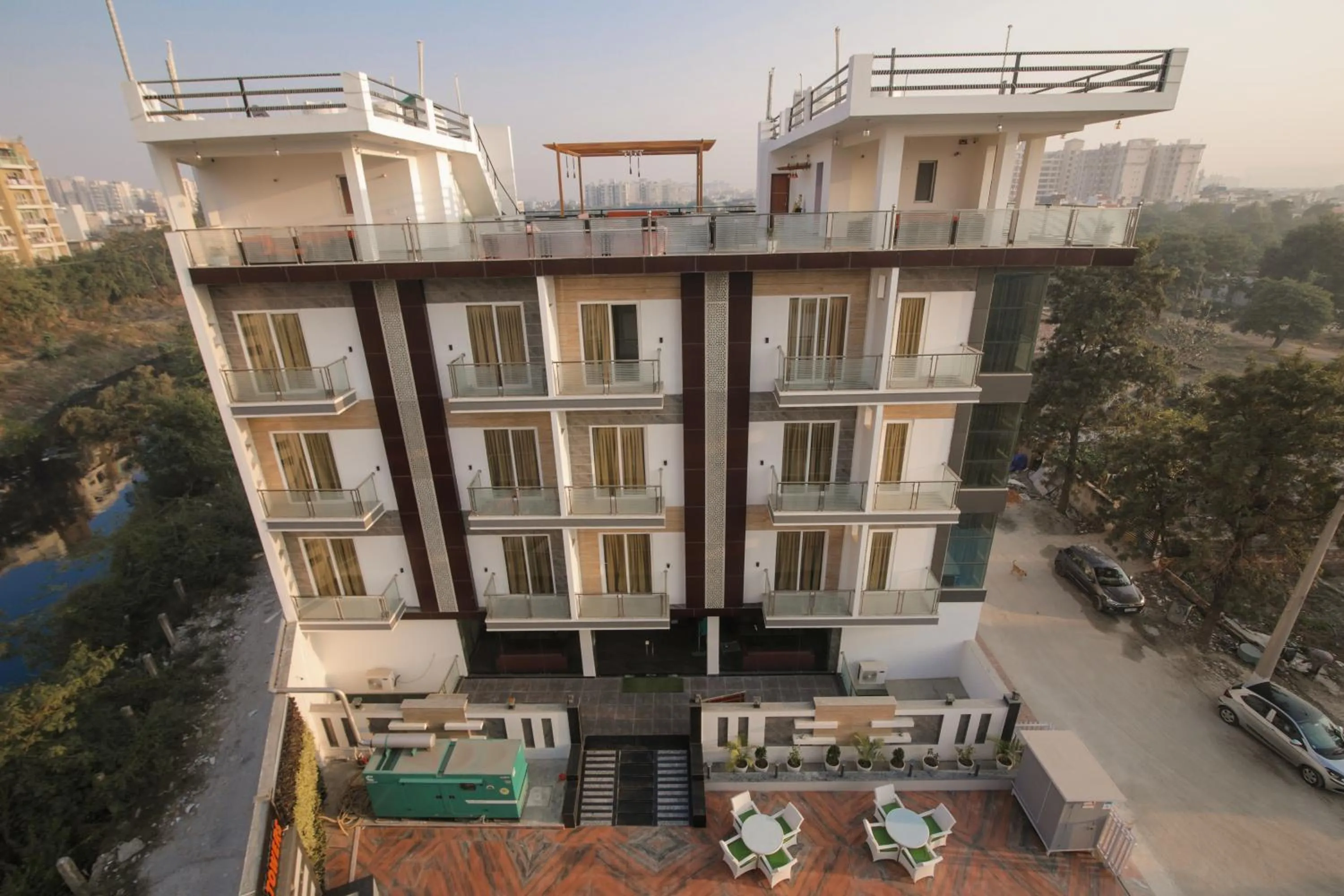 Property building in Twin Towers