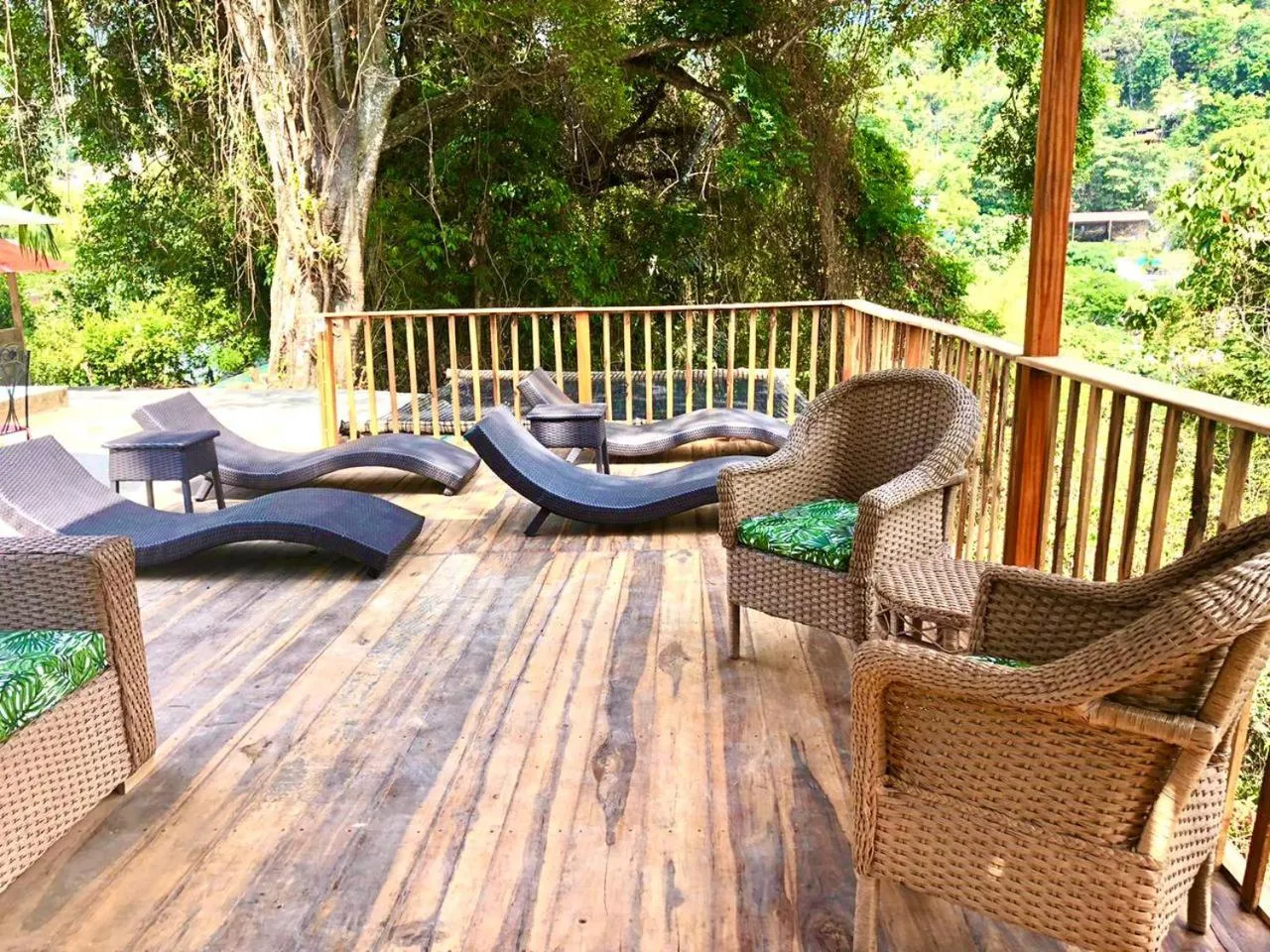 Swimming pool in Hotel Minca - La Casona
