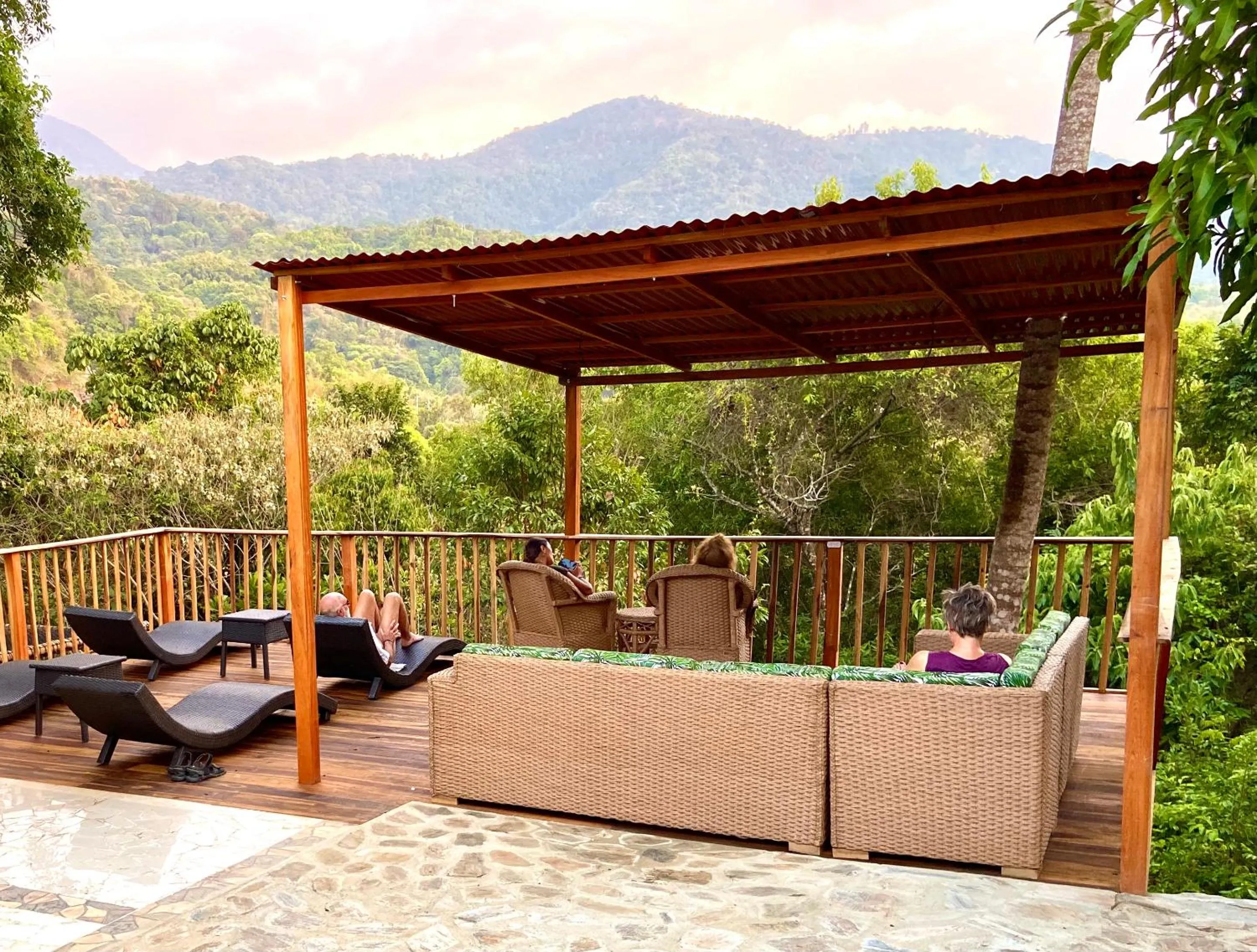 Swimming pool in Hotel Minca - La Casona