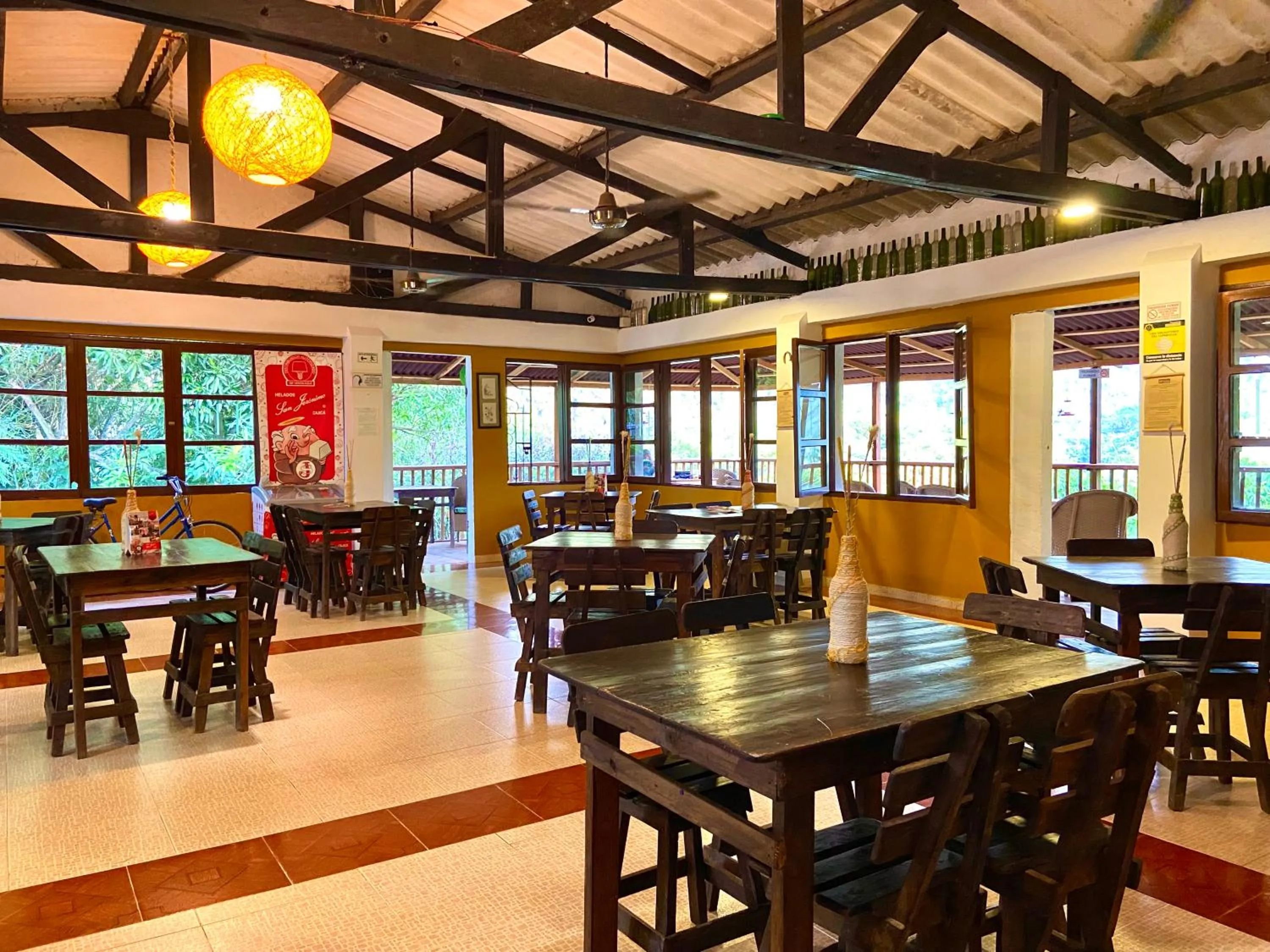 Restaurant/places to eat in Hotel Minca - La Casona