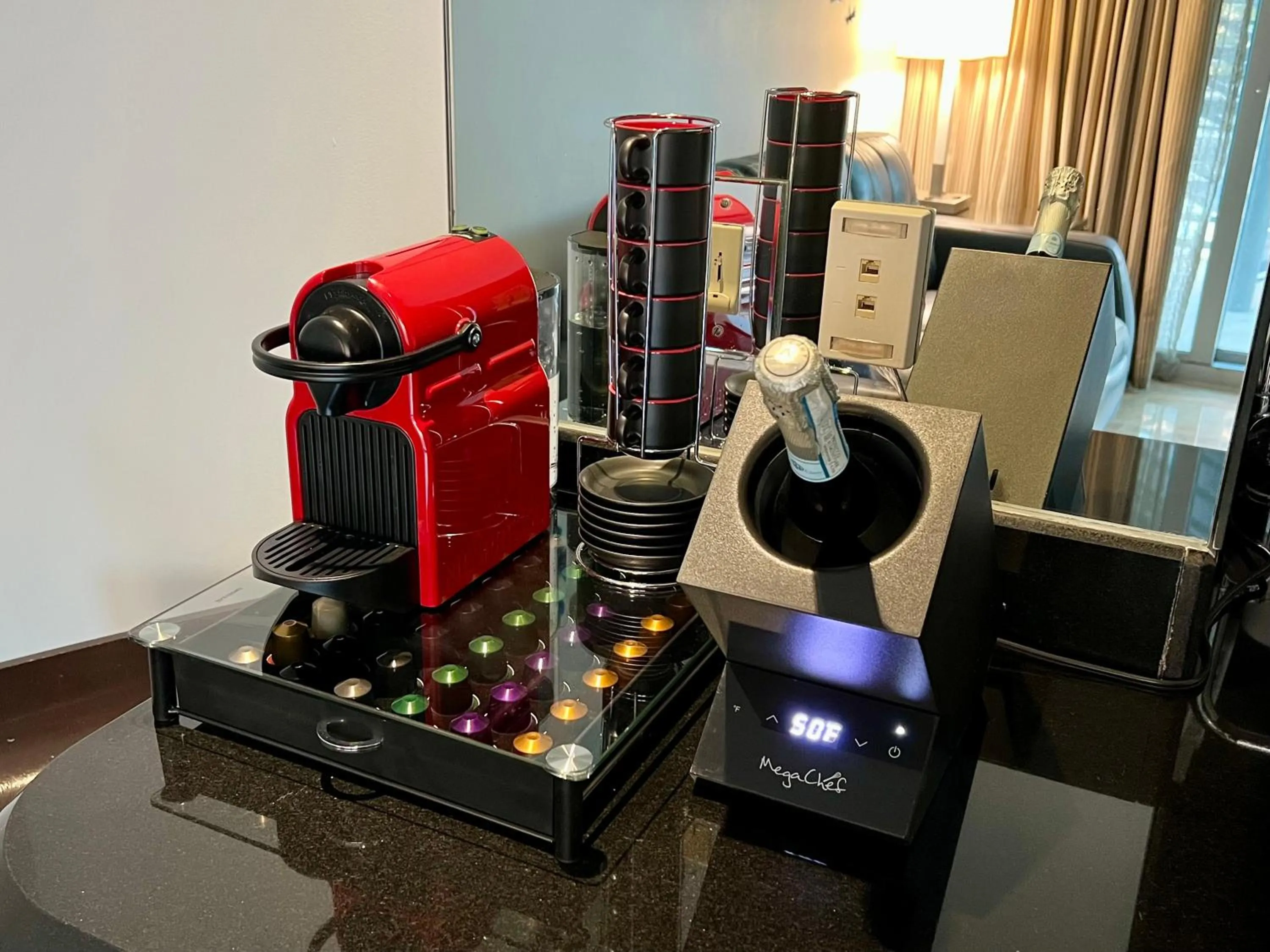 Coffee/tea facilities in Boutique Suites 3 min walk to beach