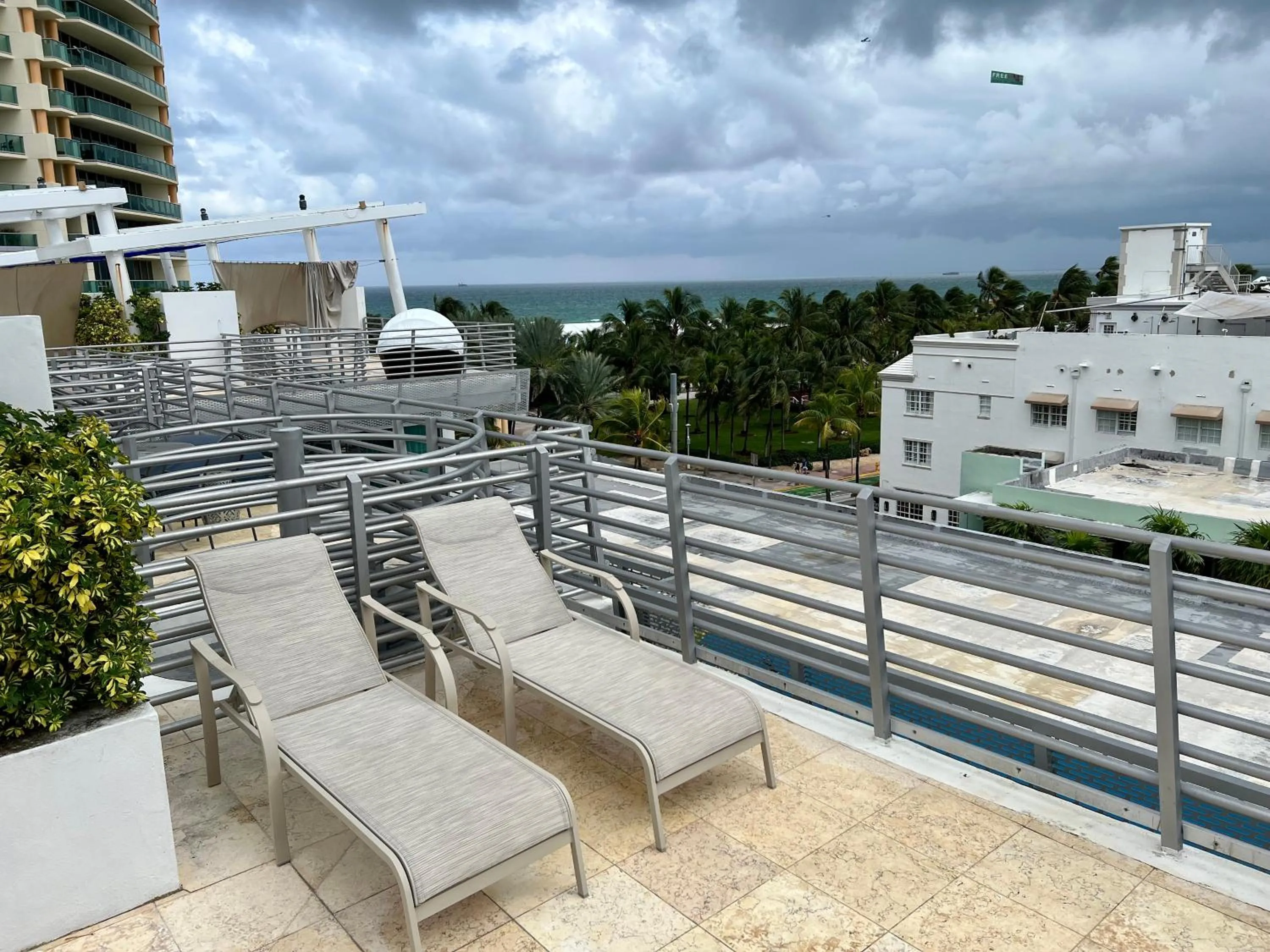 Balcony/Terrace in Boutique Suites 3 min walk to beach