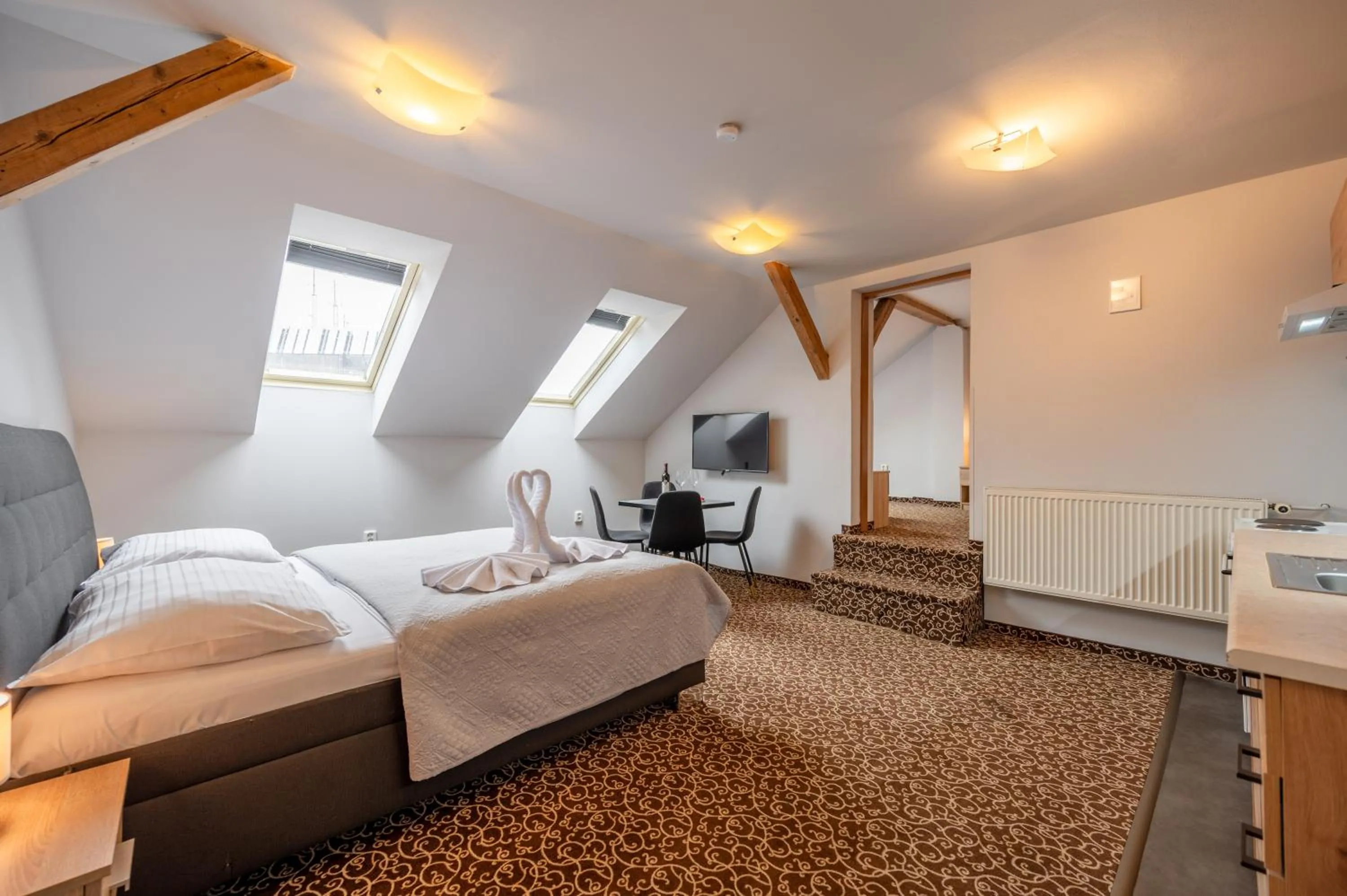 Photo of the whole room, Bed in Hotel Brixen