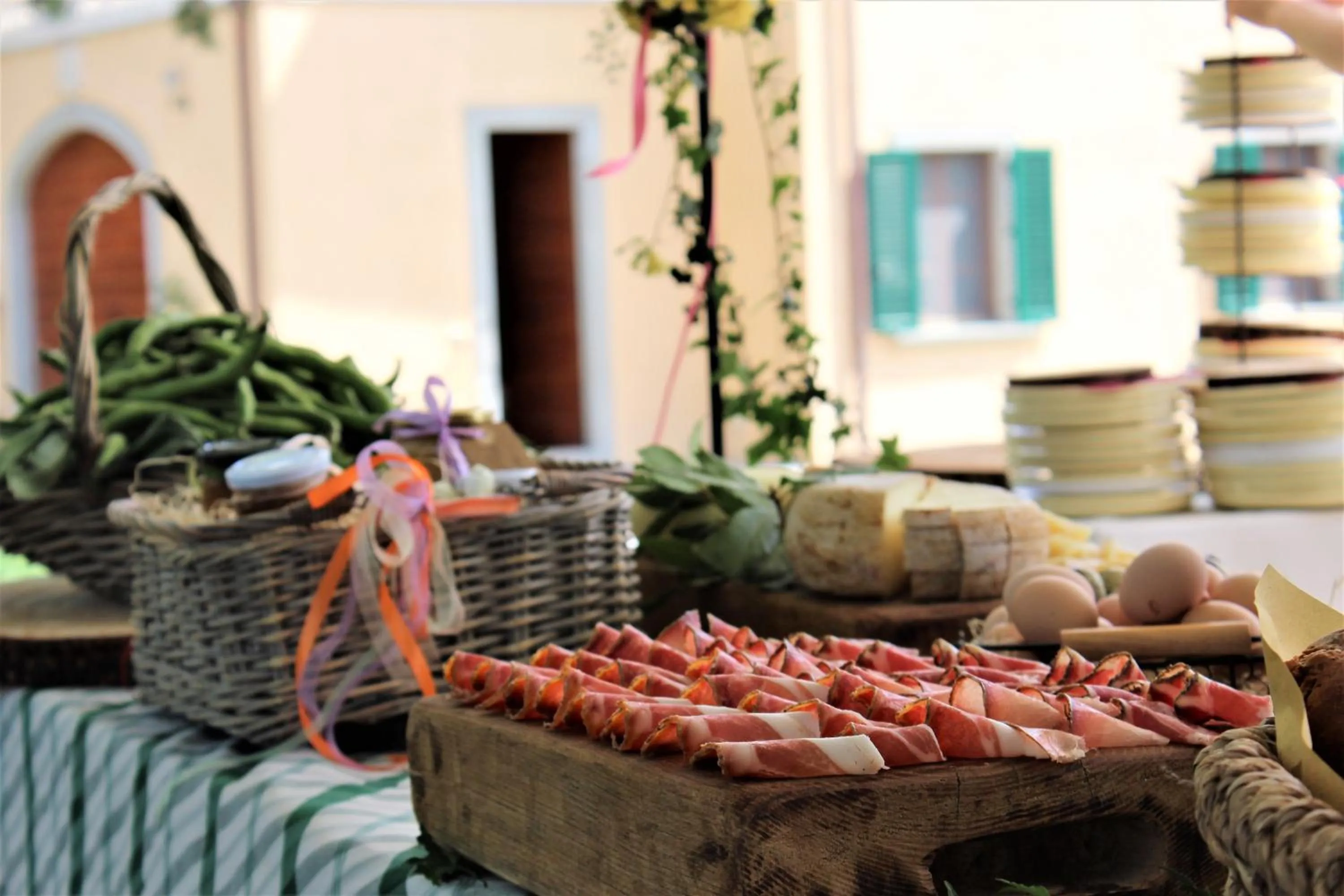 Food close-up in La Cantina Relais - Fattoria Il Cipresso