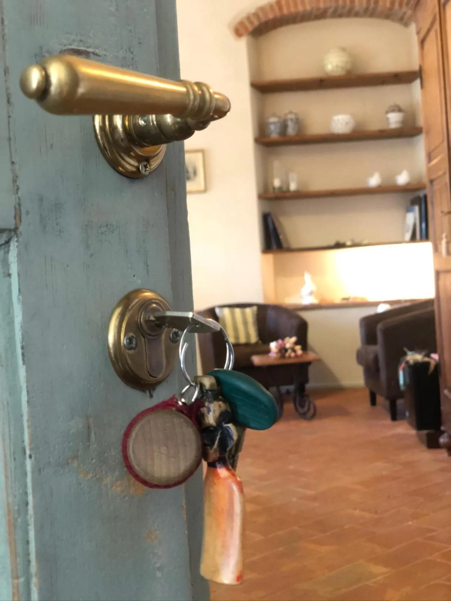 Decorative detail in La Cantina Relais - Fattoria Il Cipresso