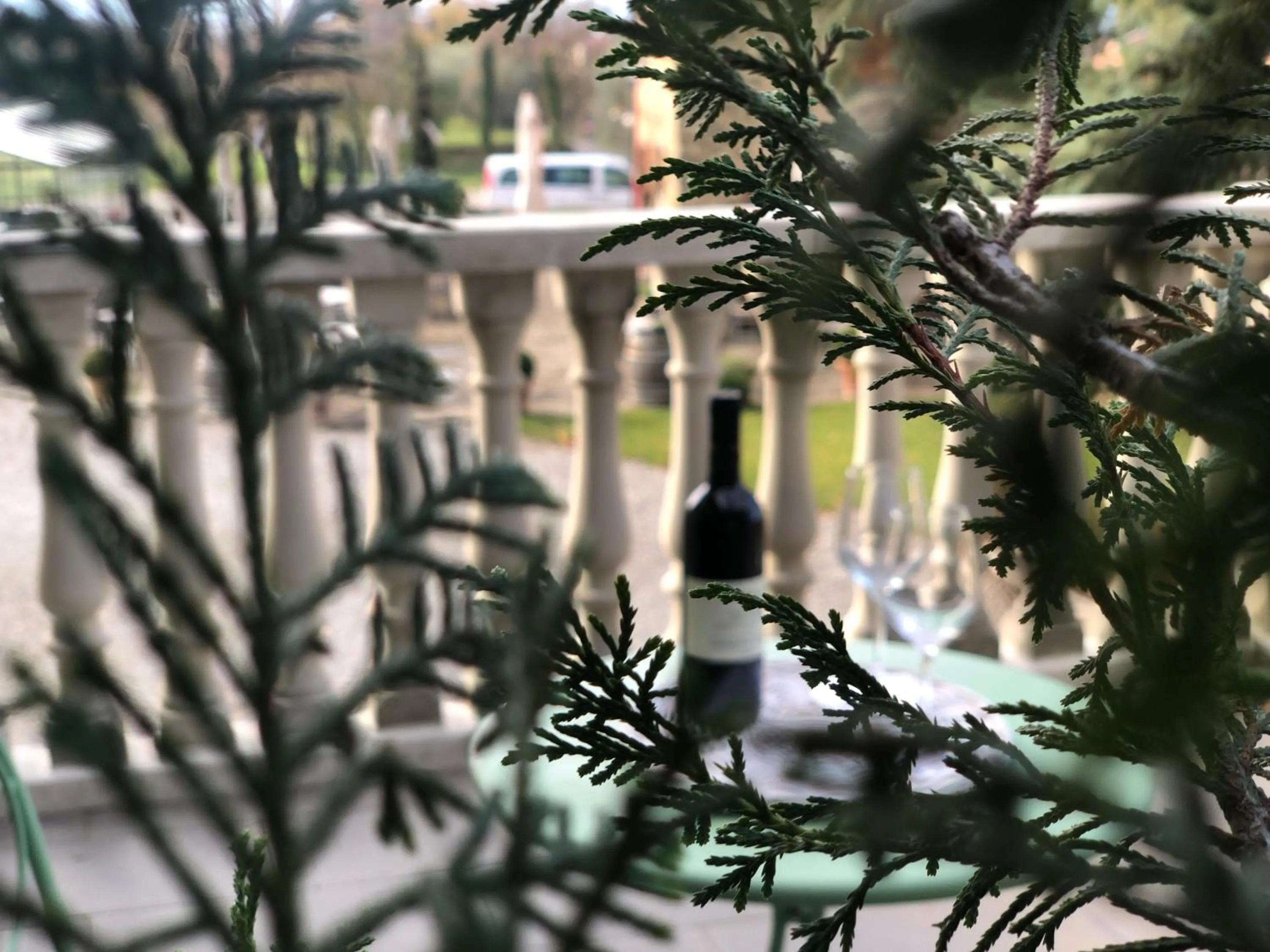 Balcony/Terrace in La Cantina Relais - Fattoria Il Cipresso
