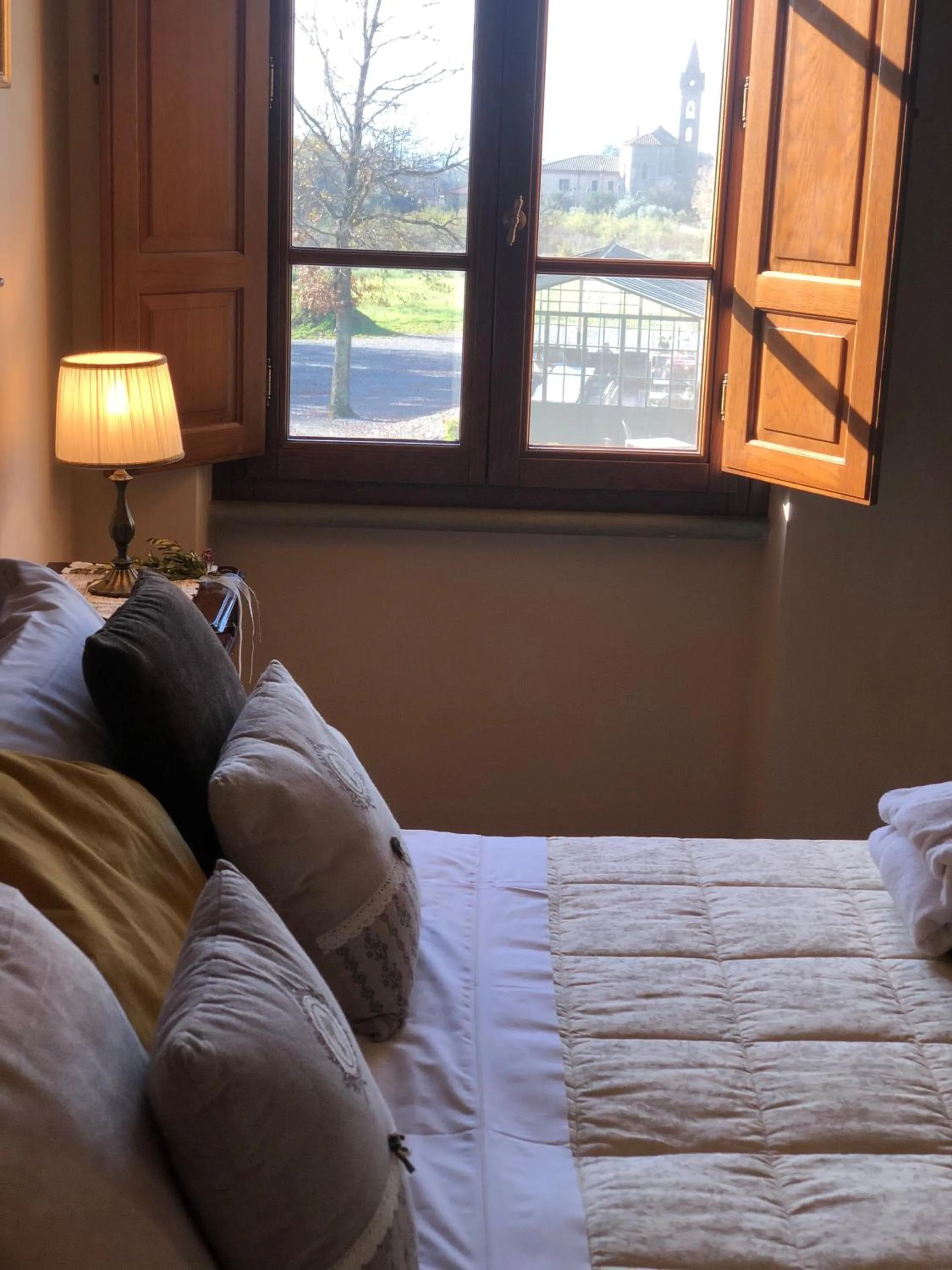 Photo of the whole room, Bed in La Cantina Relais - Fattoria Il Cipresso