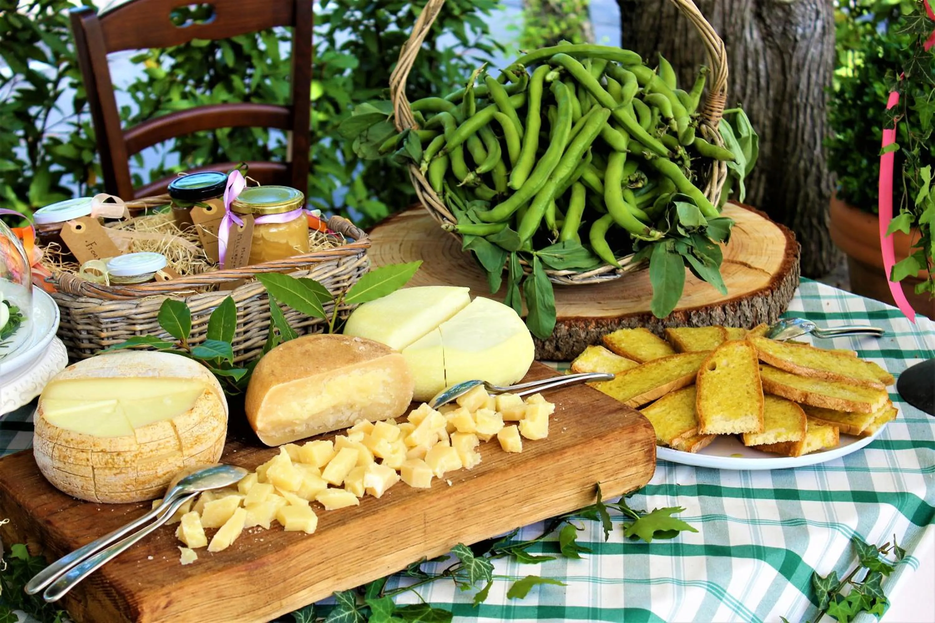 Food close-up in La Cantina Relais - Fattoria Il Cipresso