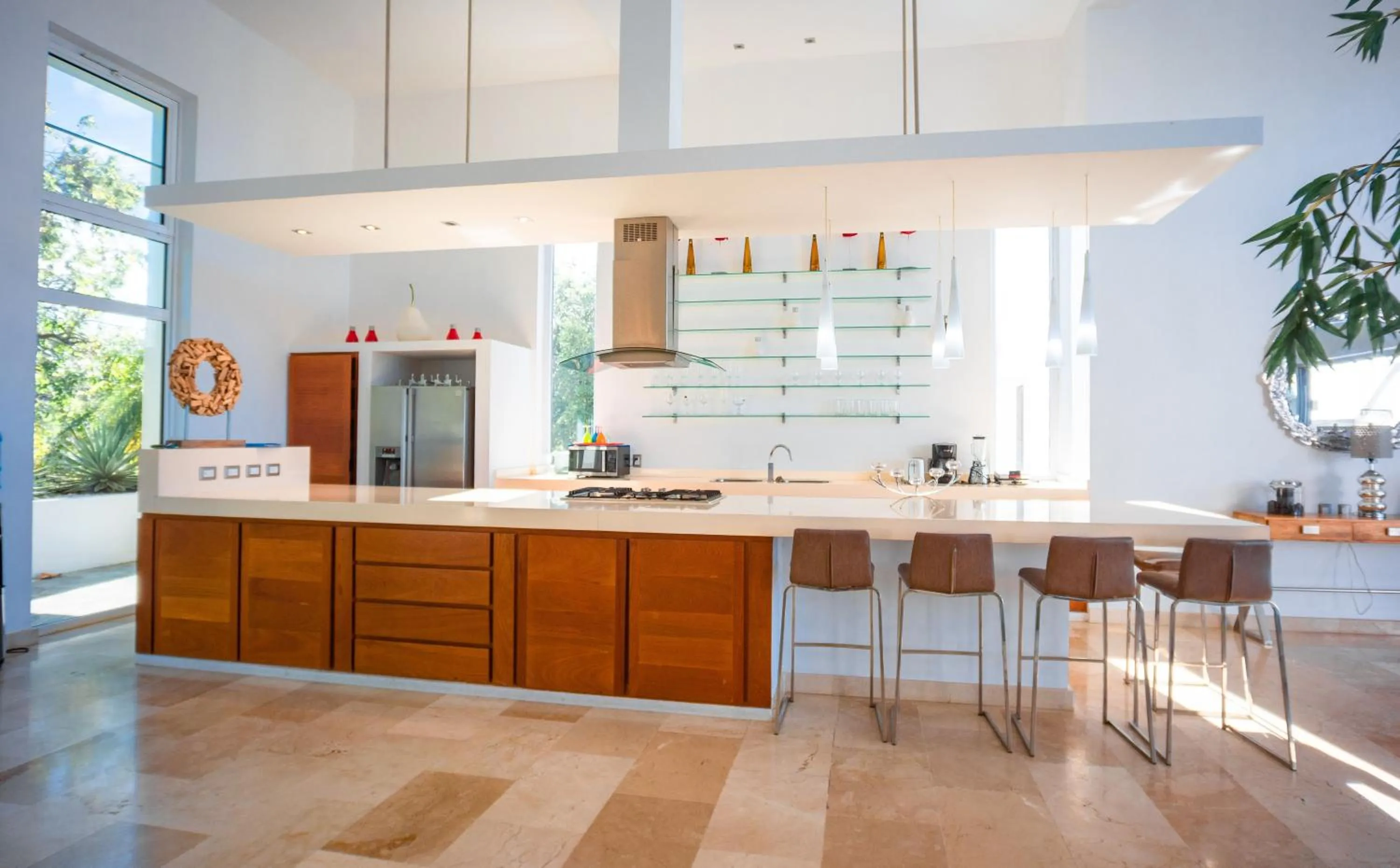 Kitchen or kitchenette in Villas Agua Dulce