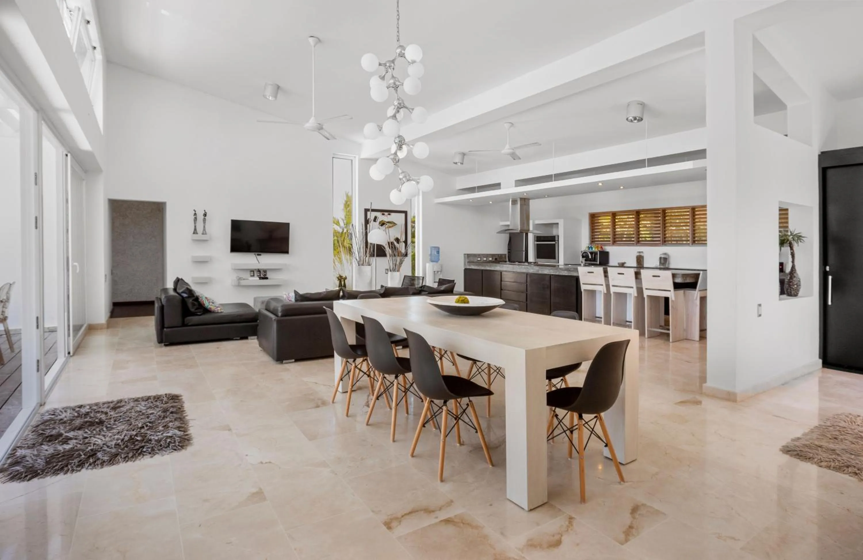 Dining area in Villas Agua Dulce