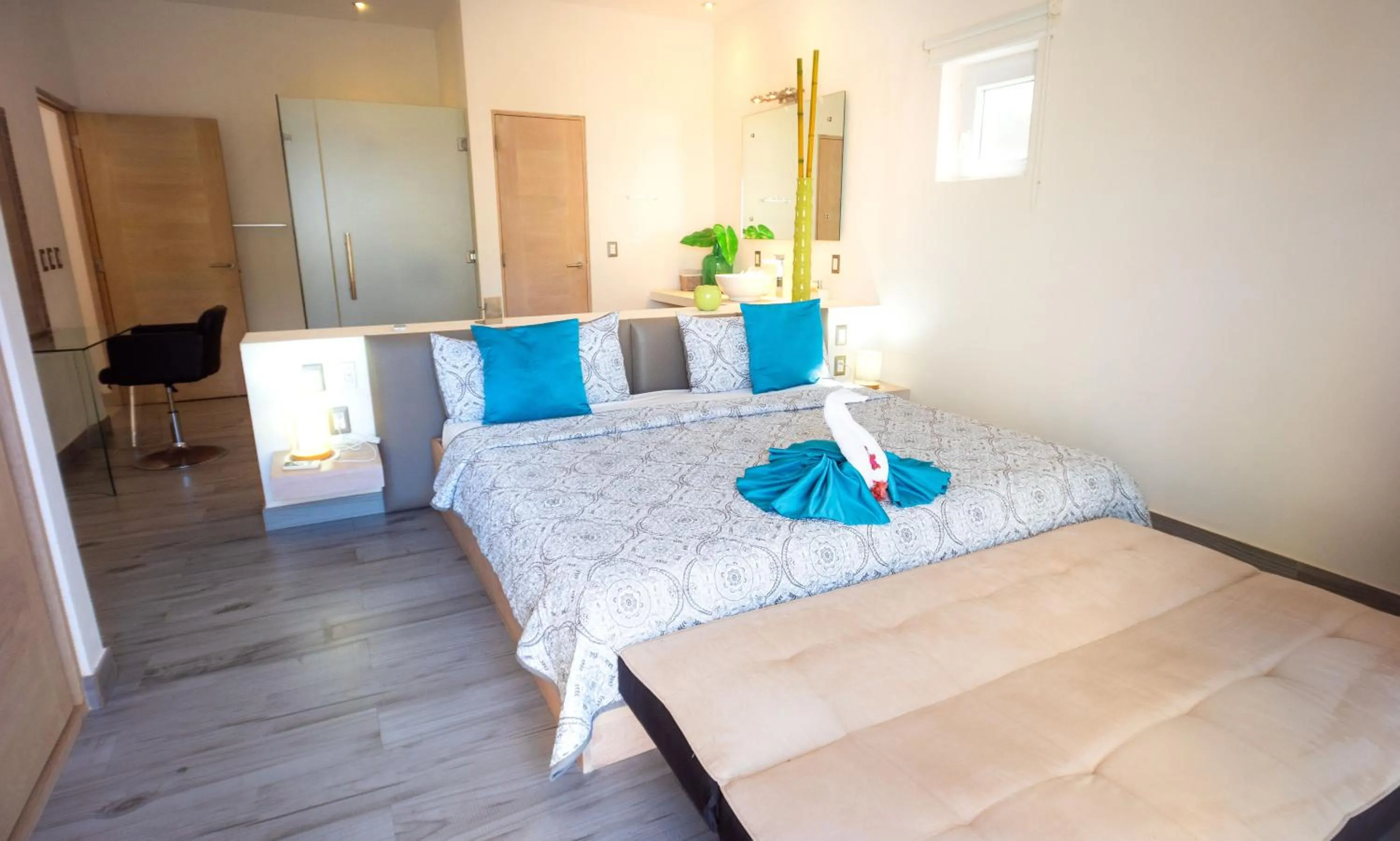 Photo of the whole room, Bed in Villas Agua Dulce