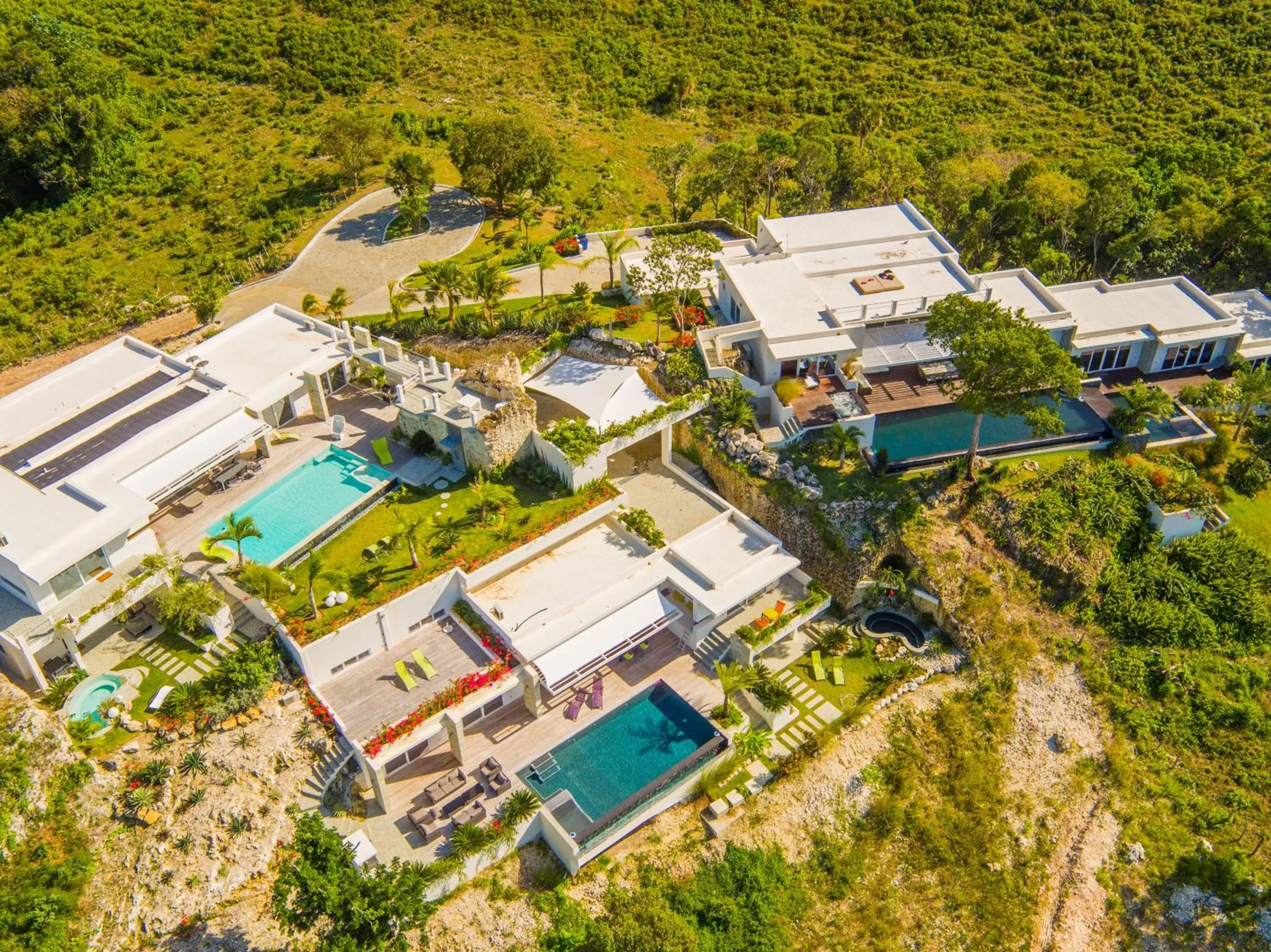 Bird's eye view in Villas Agua Dulce