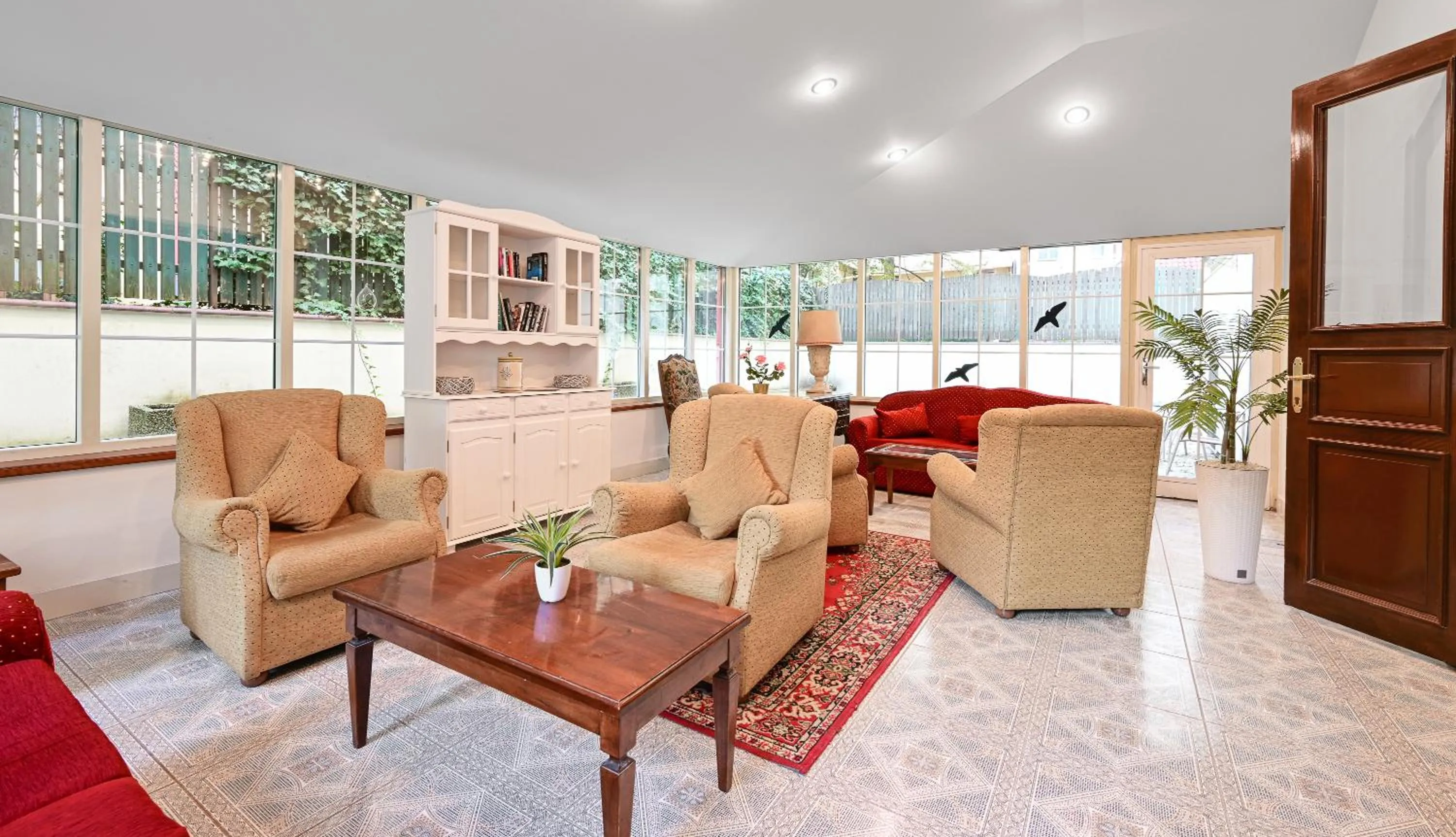 Communal lounge/ TV room in Hotel Malá Strana