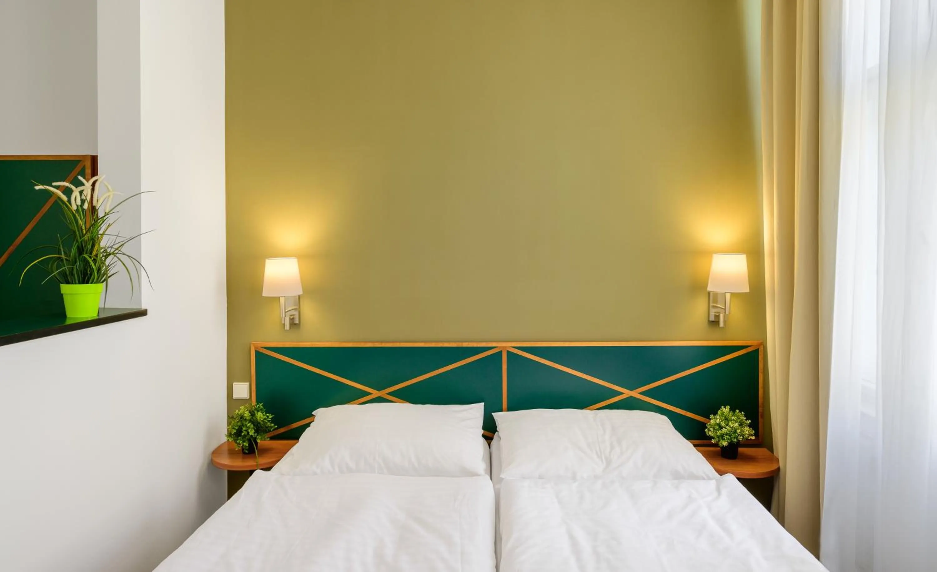 Bed in Hotel Malá Strana