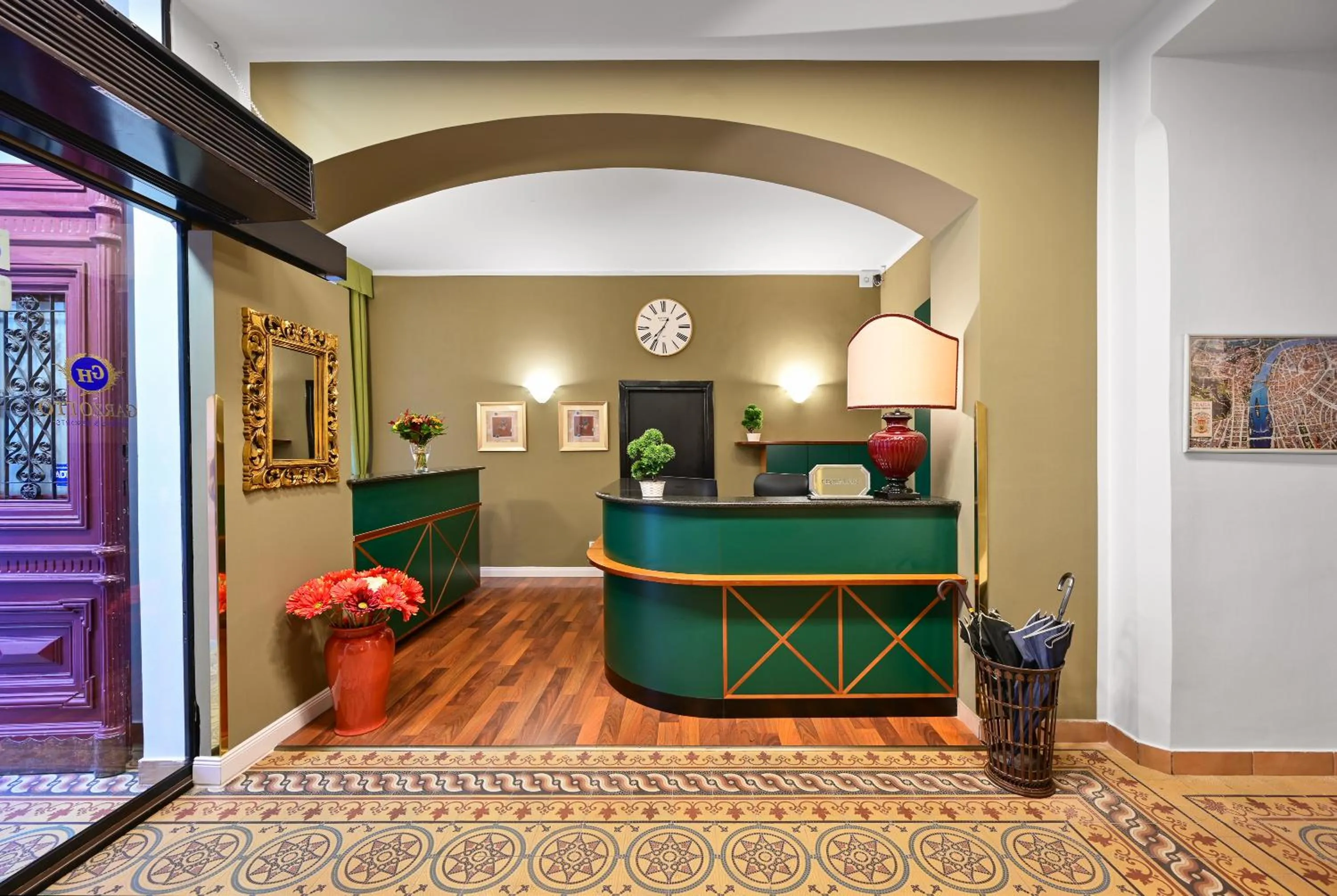 Lobby or reception in Hotel Malá Strana