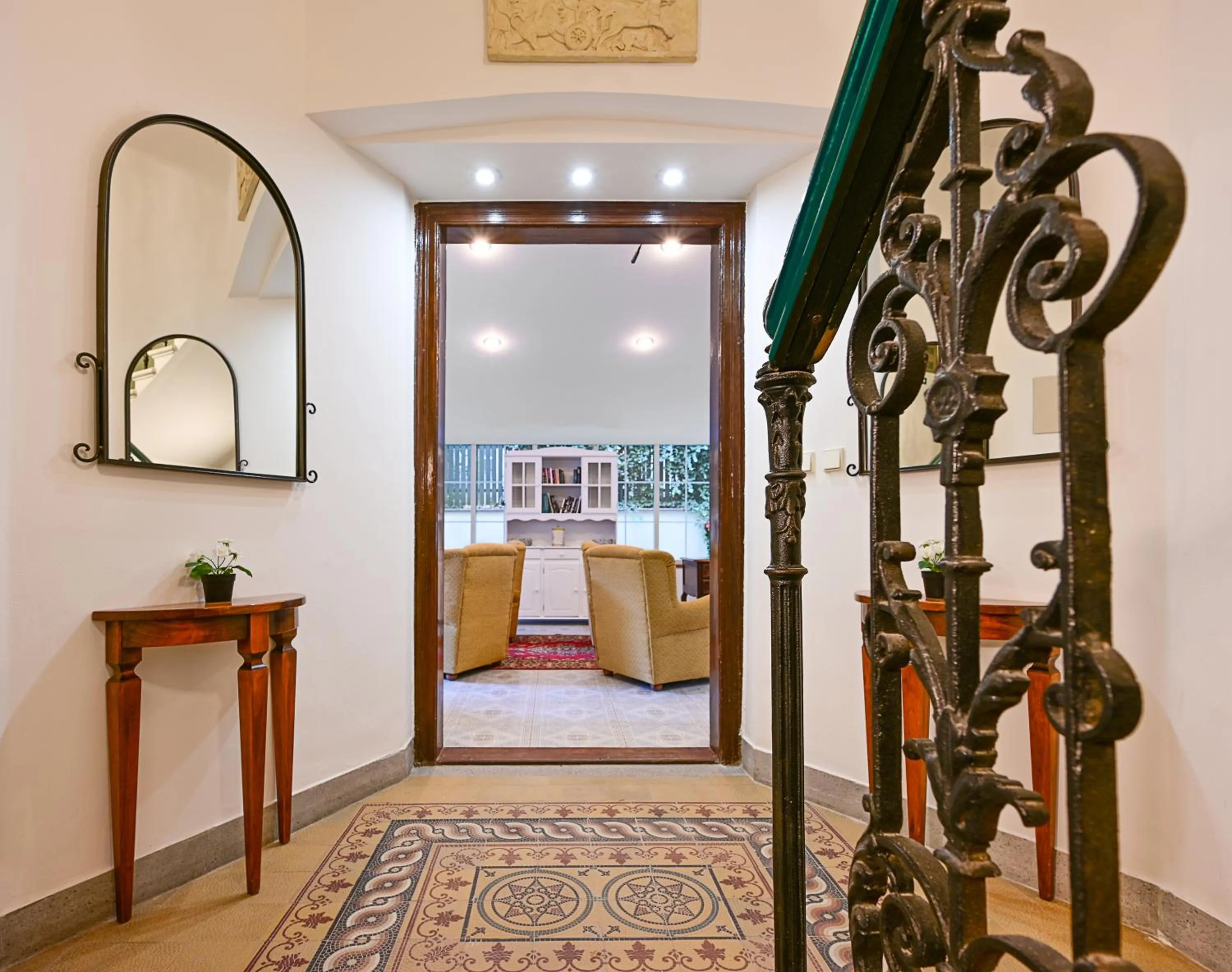 Area and facilities in Hotel Malá Strana