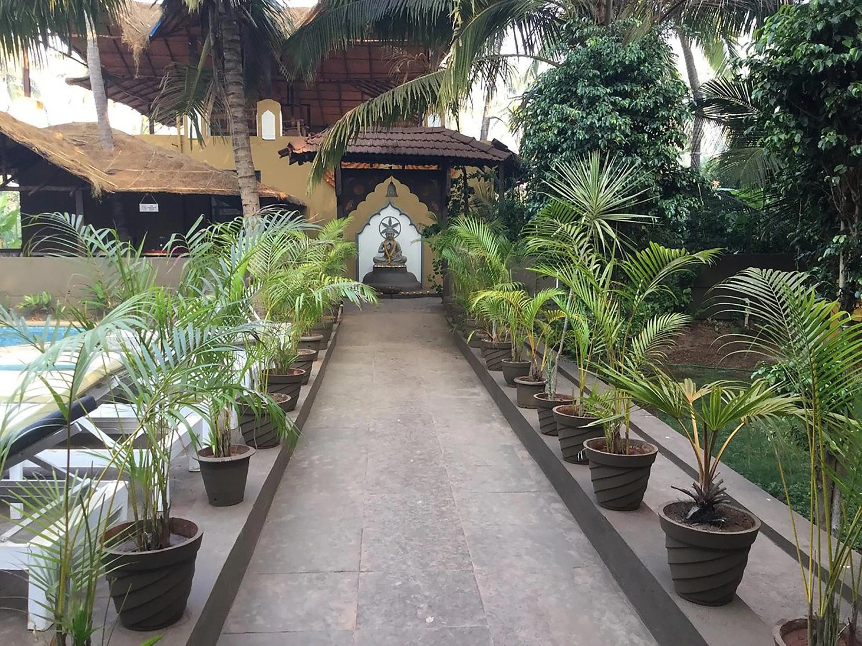 Facade/entrance in juSTa Morjim Beach Resort Goa - 80 Steps from Morjim Beach