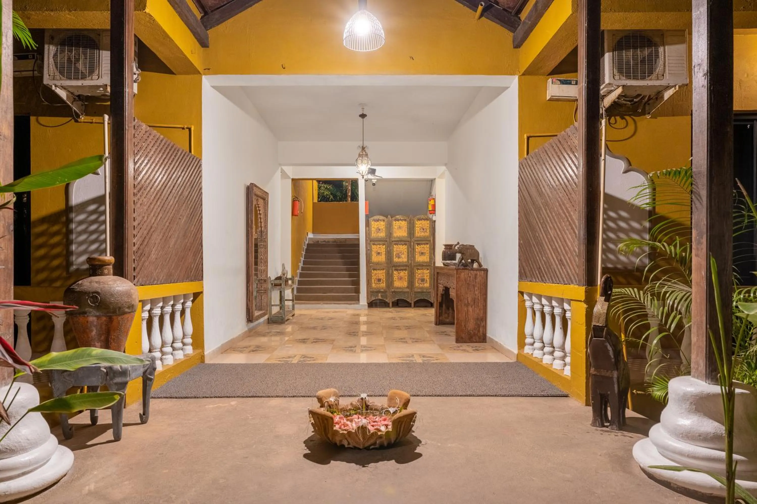 Facade/entrance in juSTa Morjim Beach Resort Goa - 80 Steps from Morjim Beach