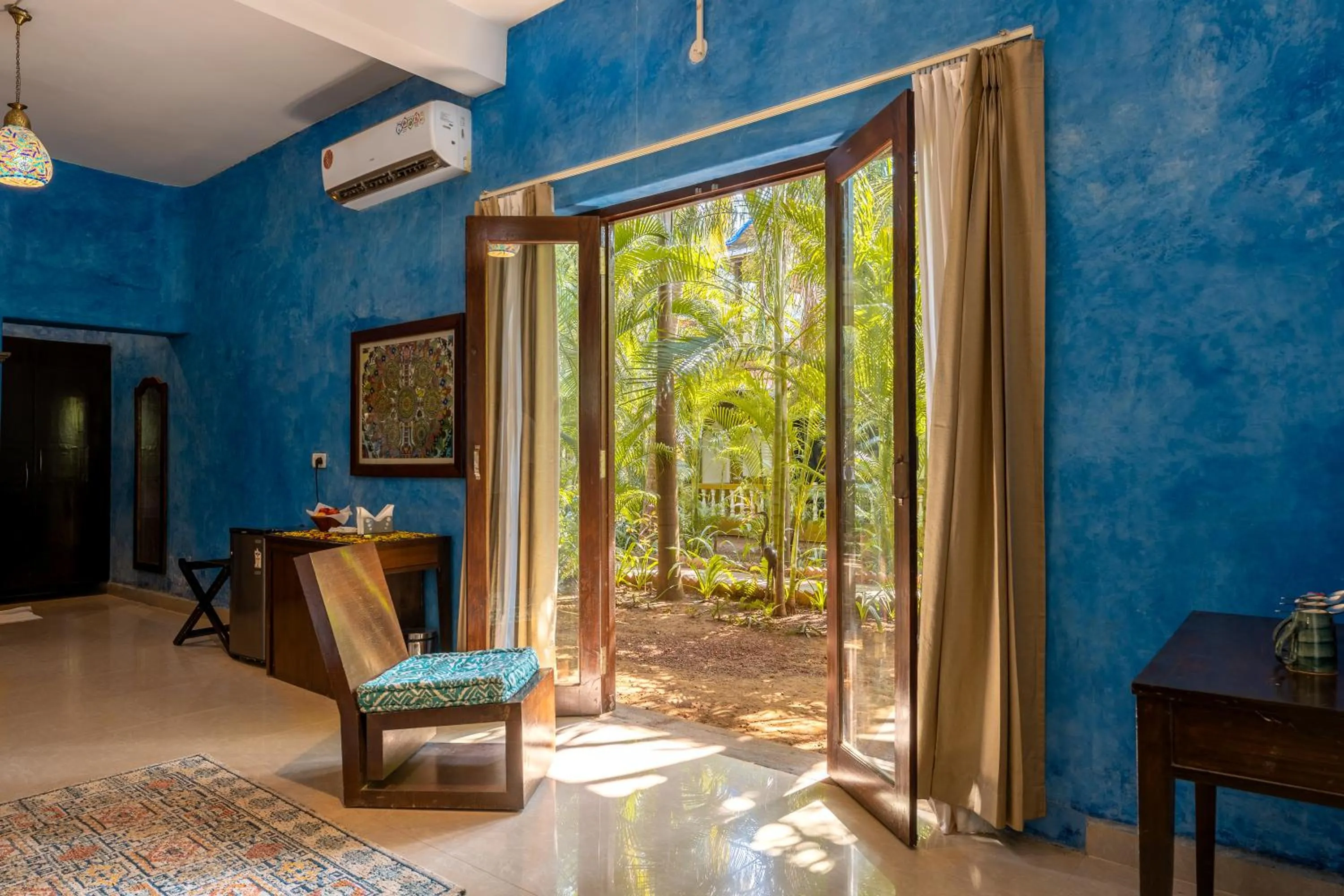 View (from property/room) in juSTa Morjim Beach Resort Goa - 80 Steps from Morjim Beach