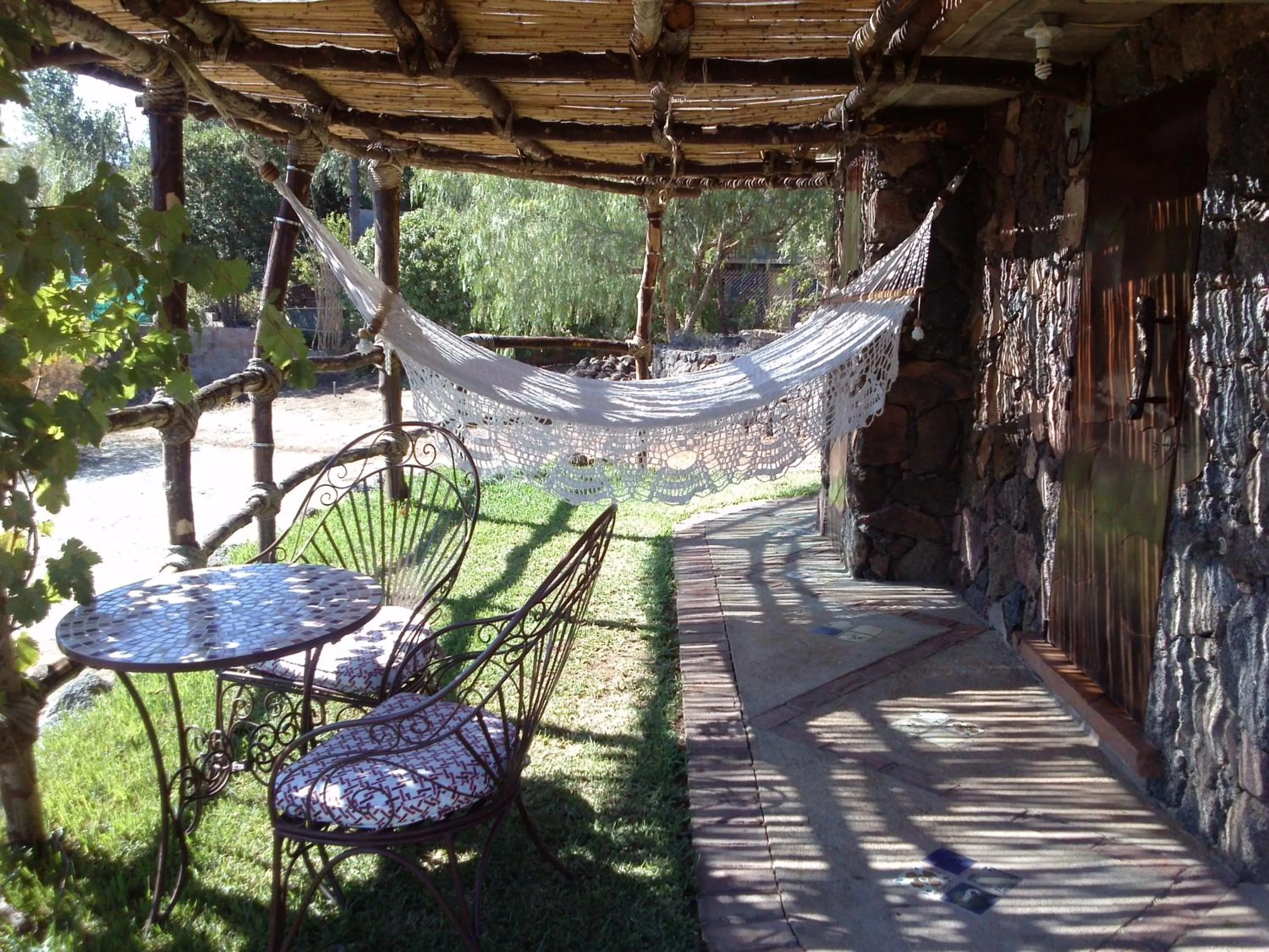 Balcony/Terrace in Quinta Maria en la Ruta del Vino
