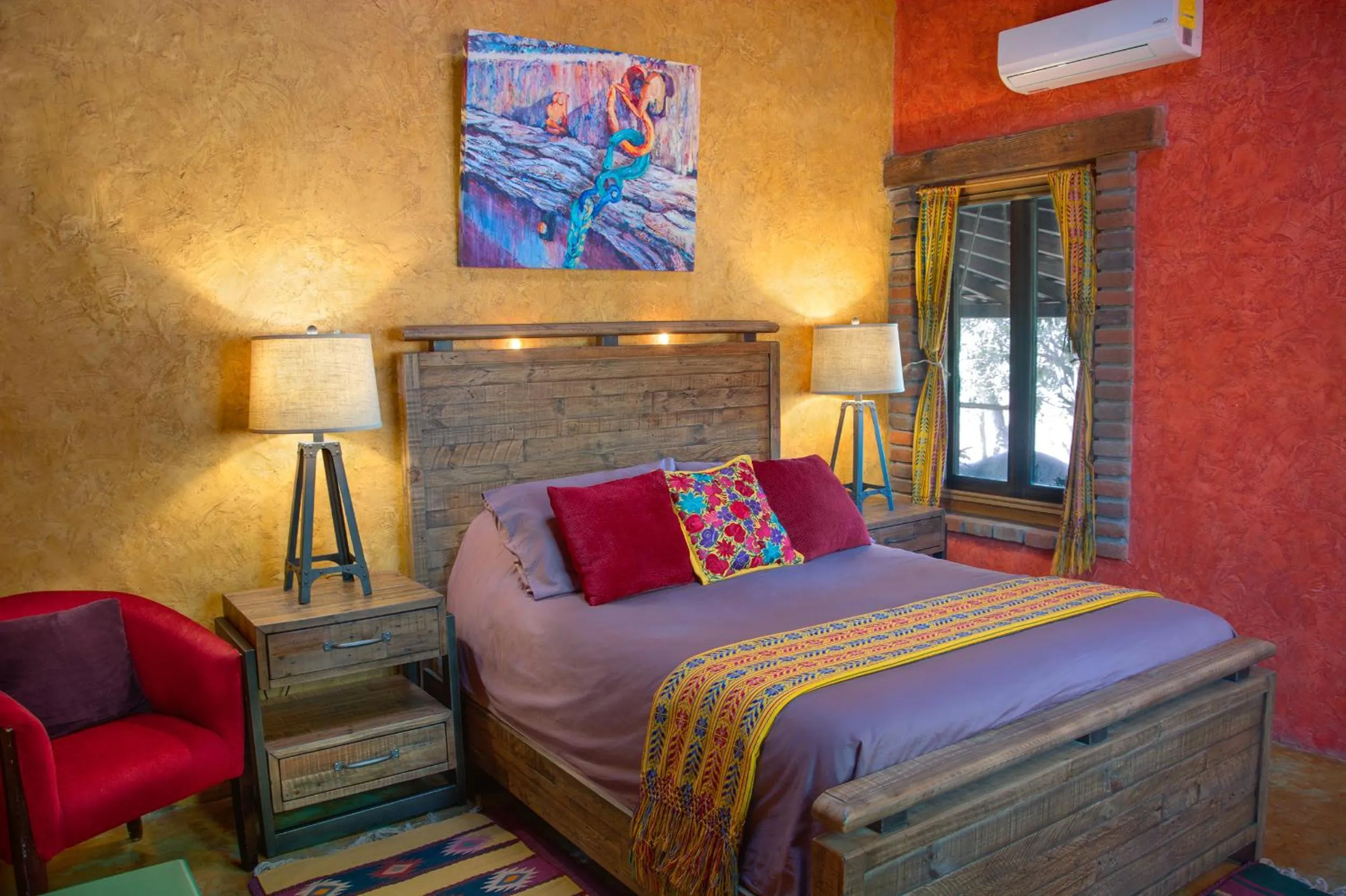 Bedroom, Bed in Quinta Maria en la Ruta del Vino