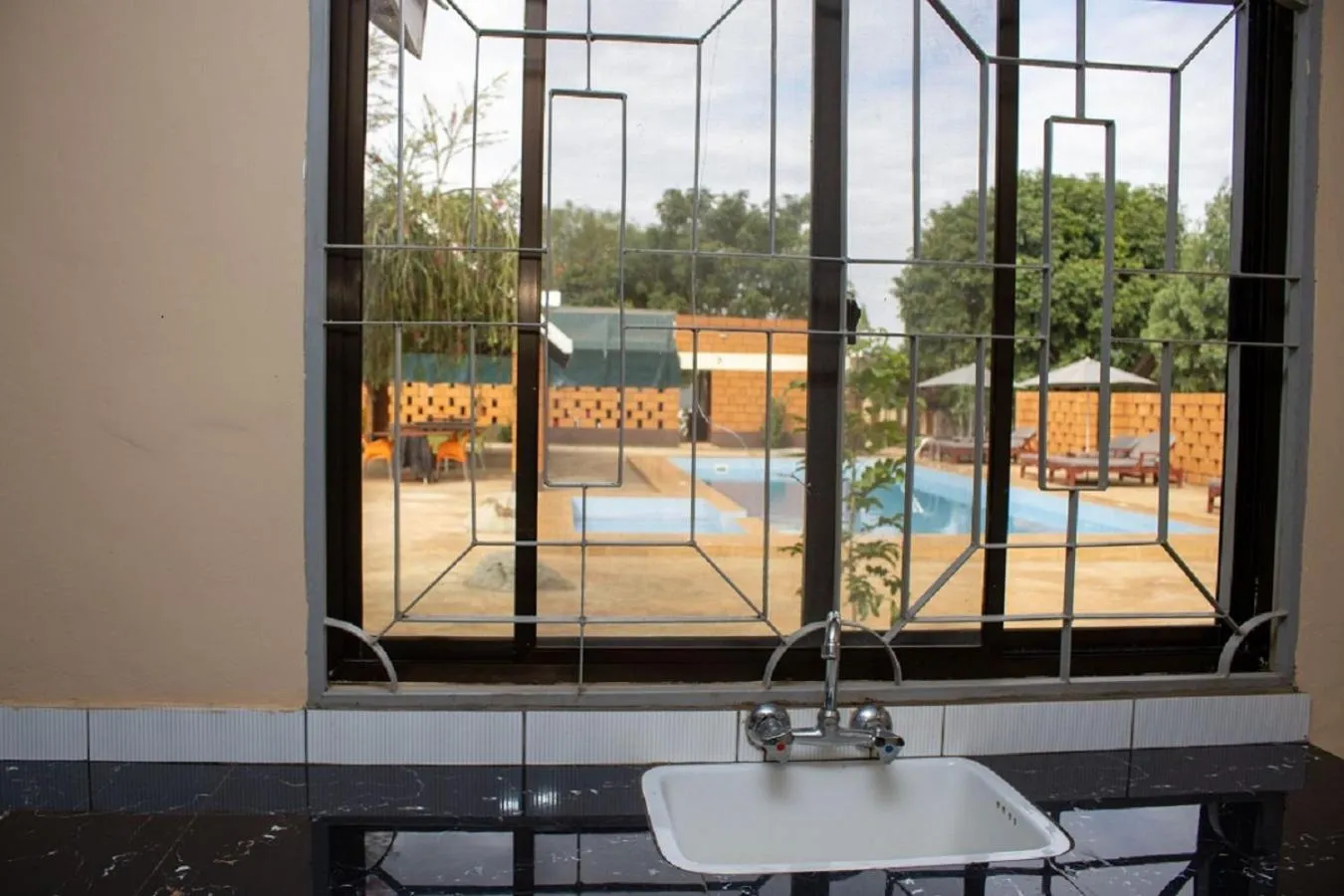 Pool view in Kilimanjaro Snow Peak Hotel