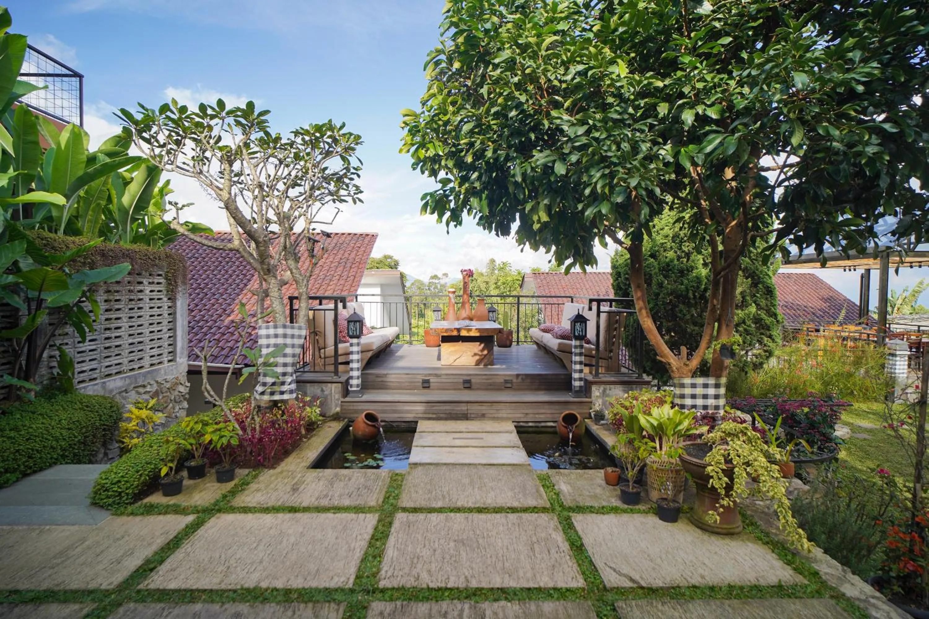 Patio in Omah Angkul Angkul Villa