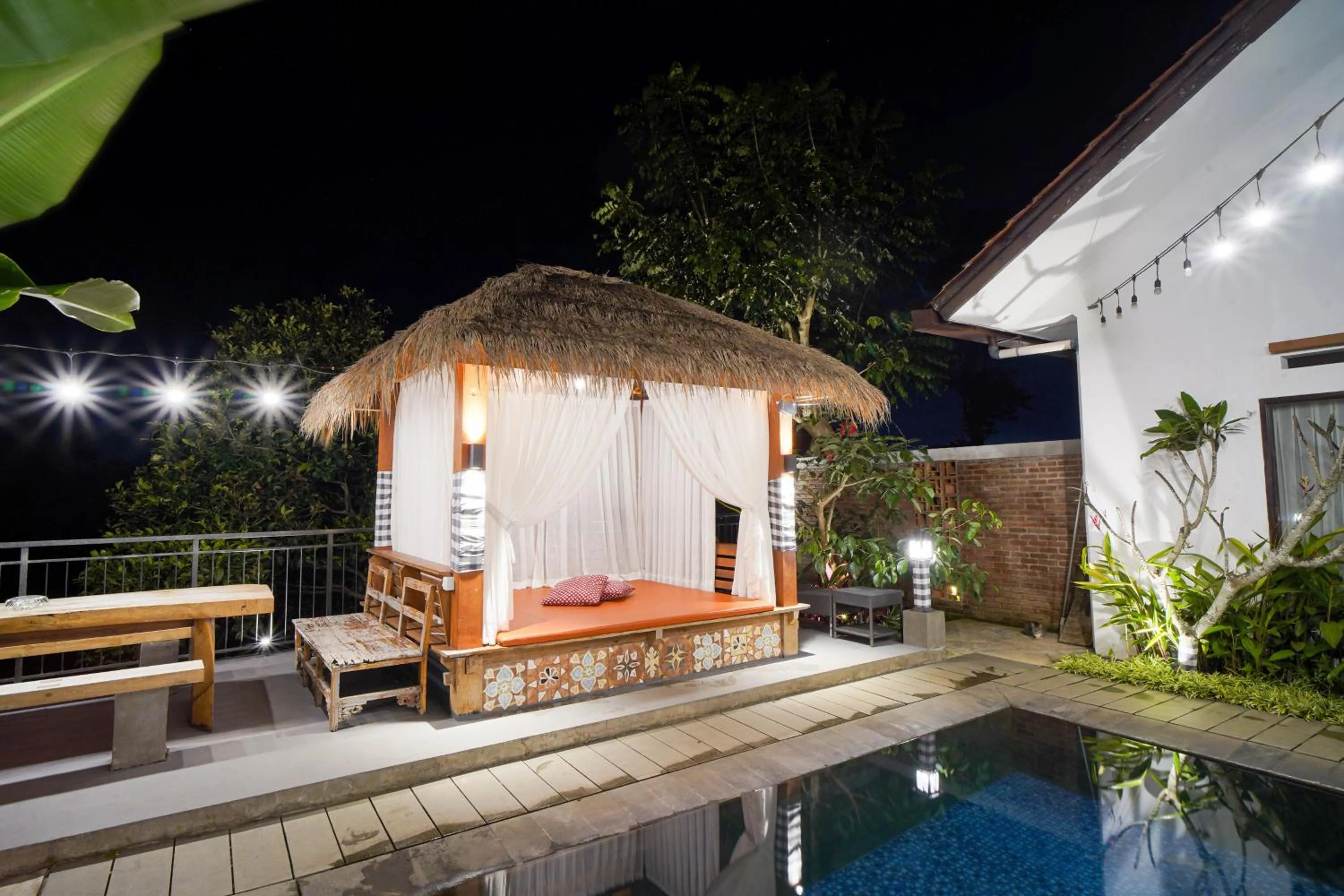 Patio in Omah Angkul Angkul Villa