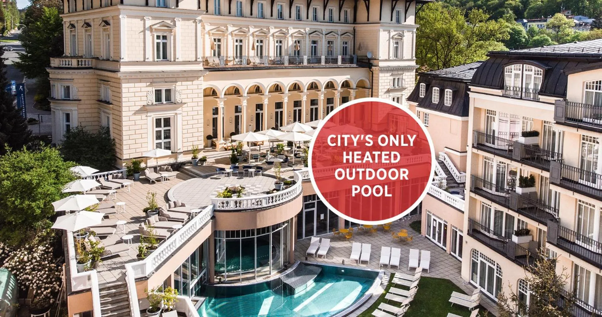 Property building in Falkensteiner Spa Resort Marianske Lazne