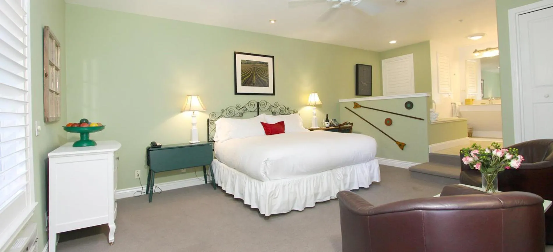 Bed in Inn at Occidental