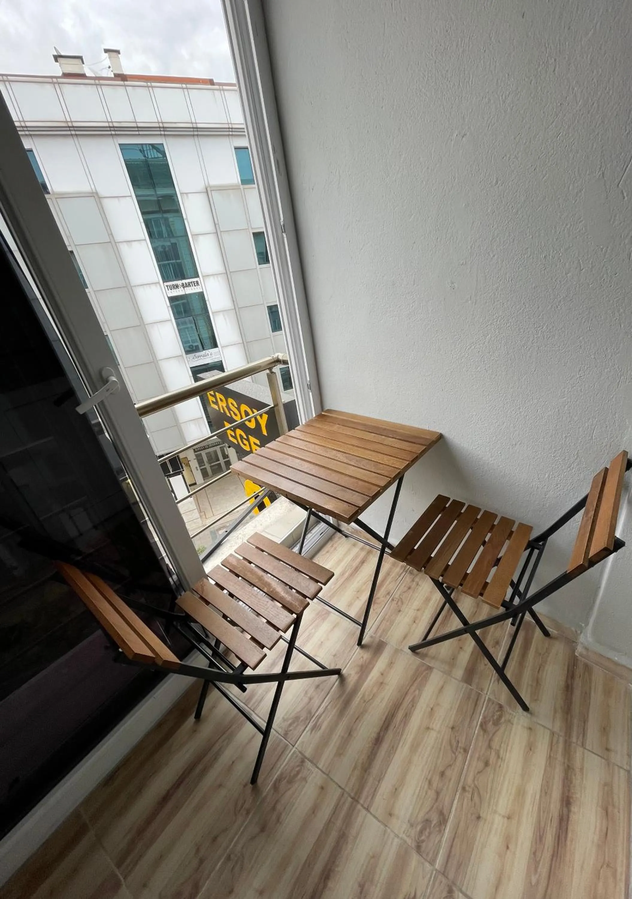 Balcony/Terrace in ERSOY EGE APART OTEL