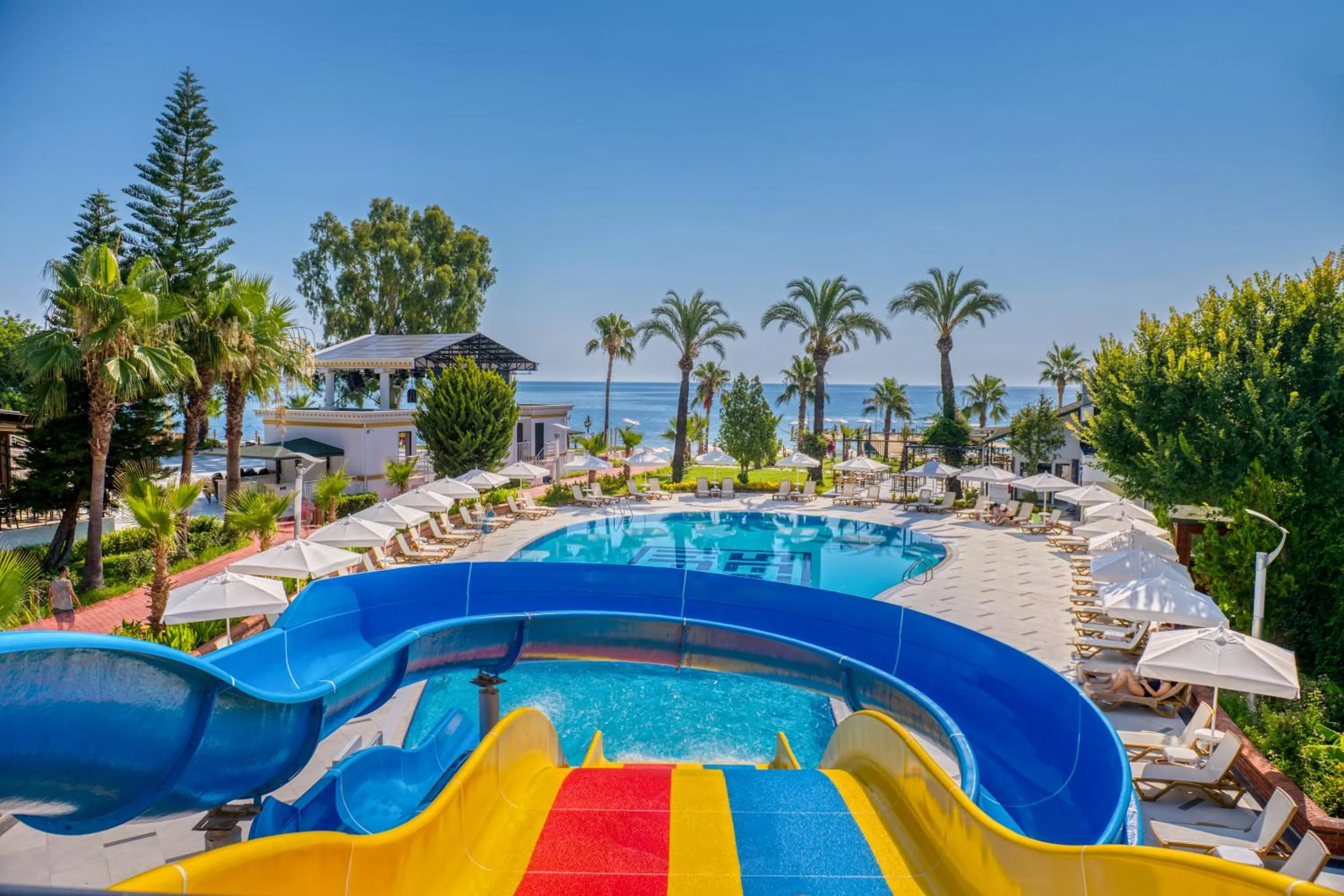 Swimming pool in Sealife Kemer Resort Hotel - Ultra All Inclusive