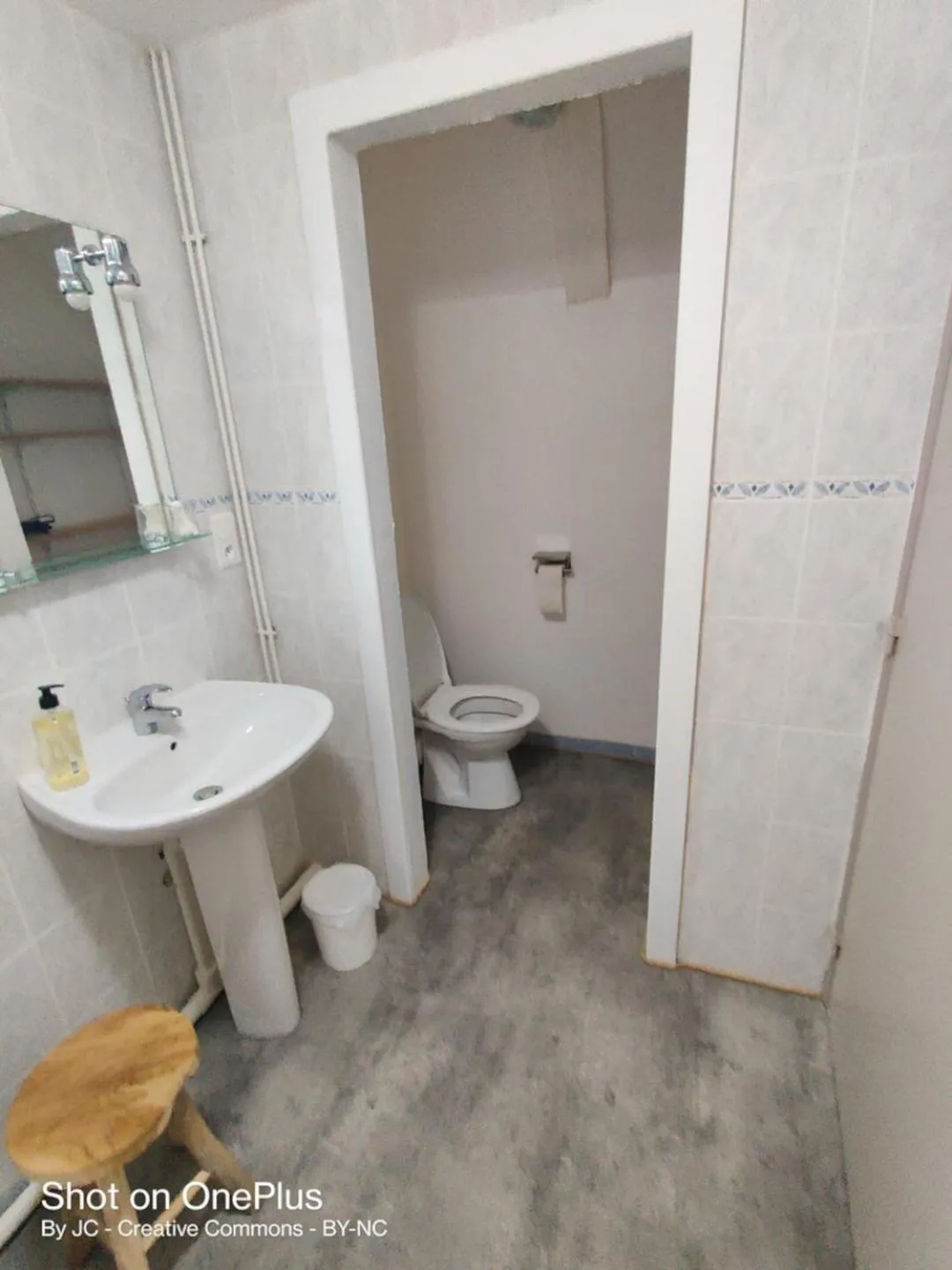 Shower in Maison d'Hôtes La Grange