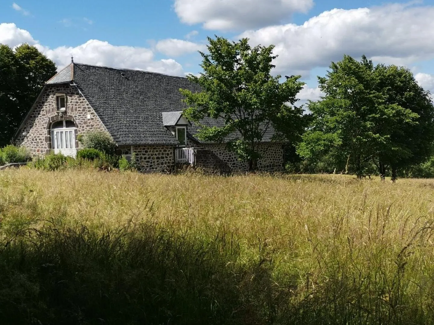 Garden in Maison d'Hôtes La Grange