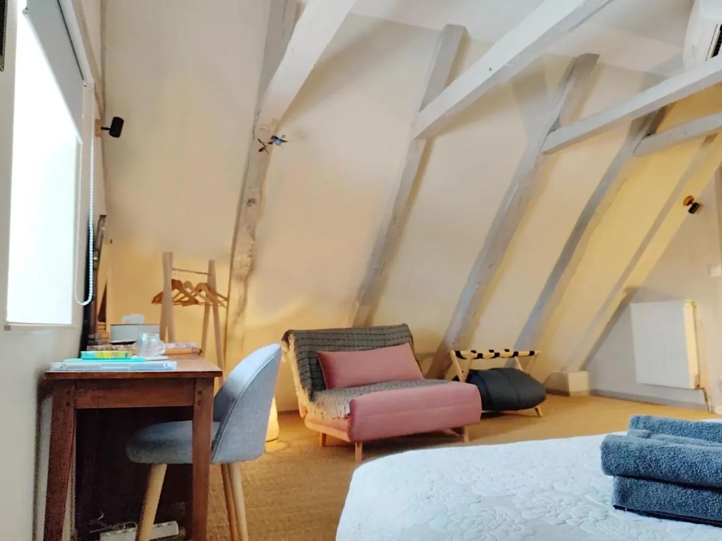 Bedroom, Bed in Maison d'Hôtes La Grange