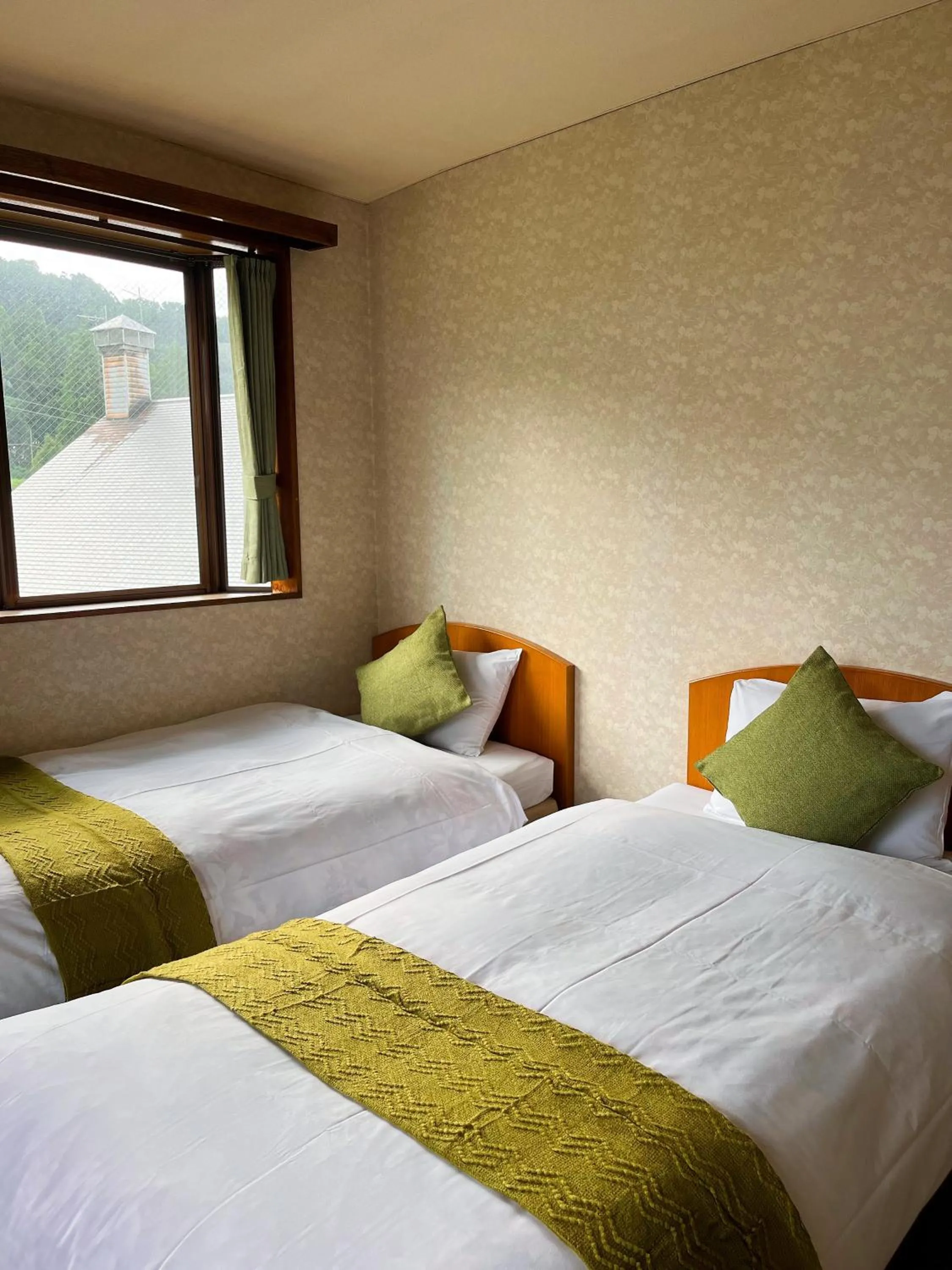 Bed in Yuzawa Hotel New Fukudaya-ski in ski out