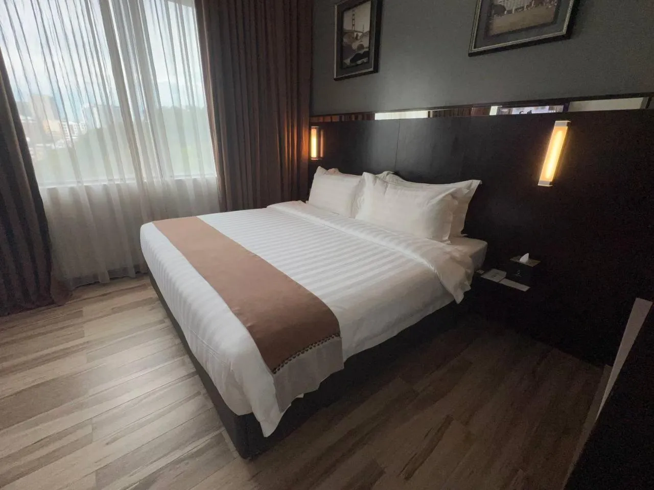 Bed in Dreamtel Kota Kinabalu