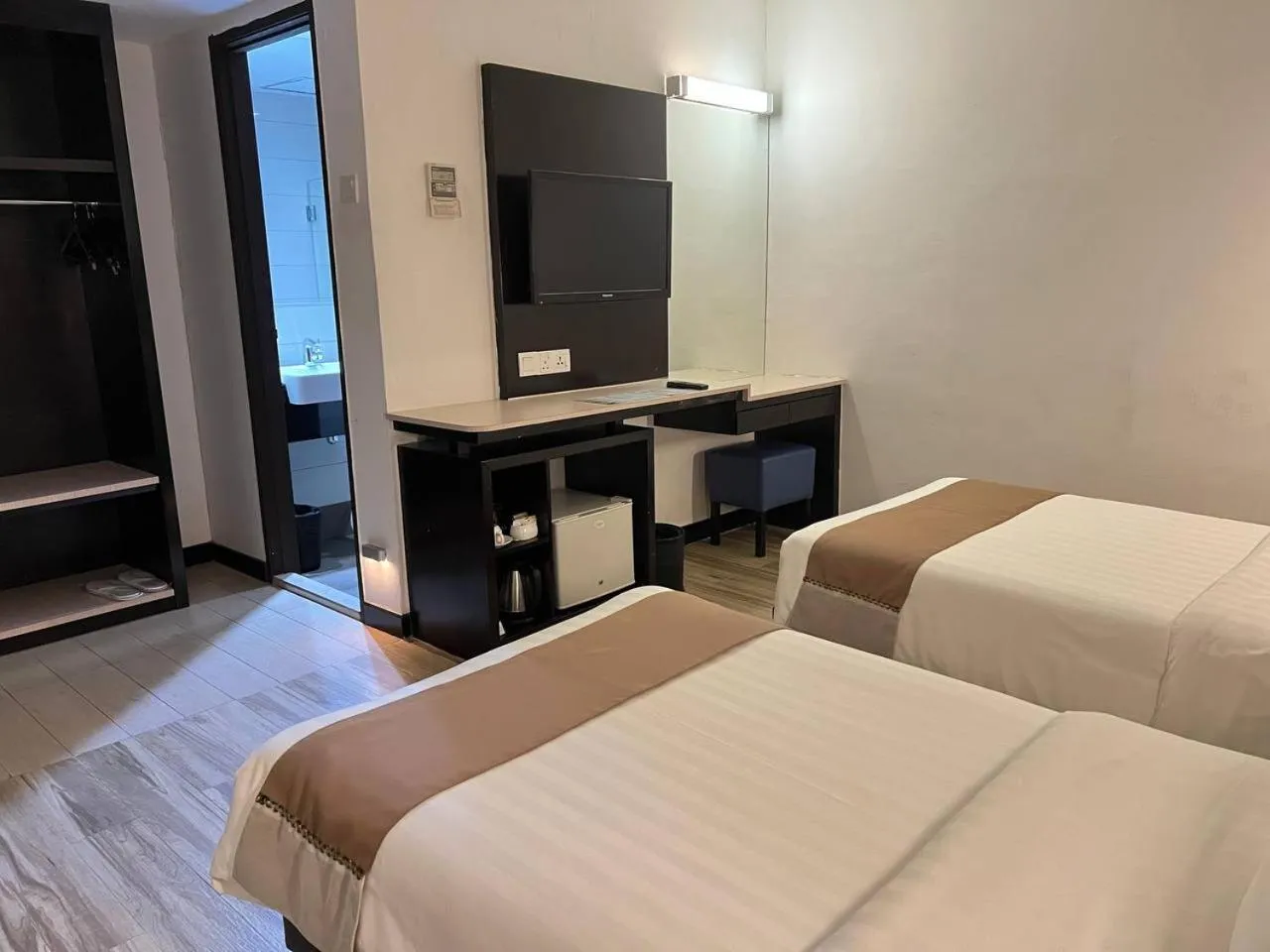 Bed in Dreamtel Kota Kinabalu