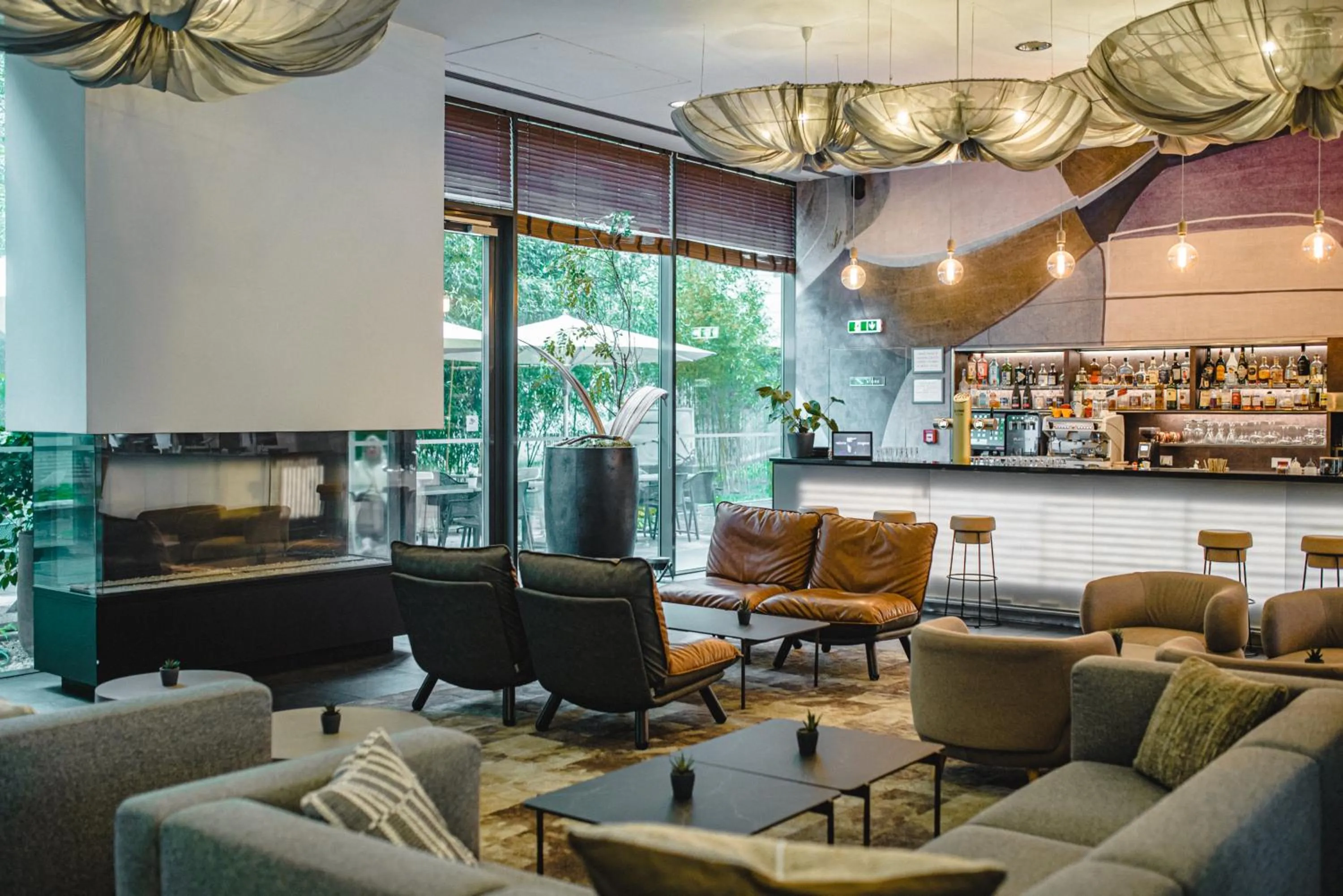 Lobby or reception in OREA Hotel Angelo Praha