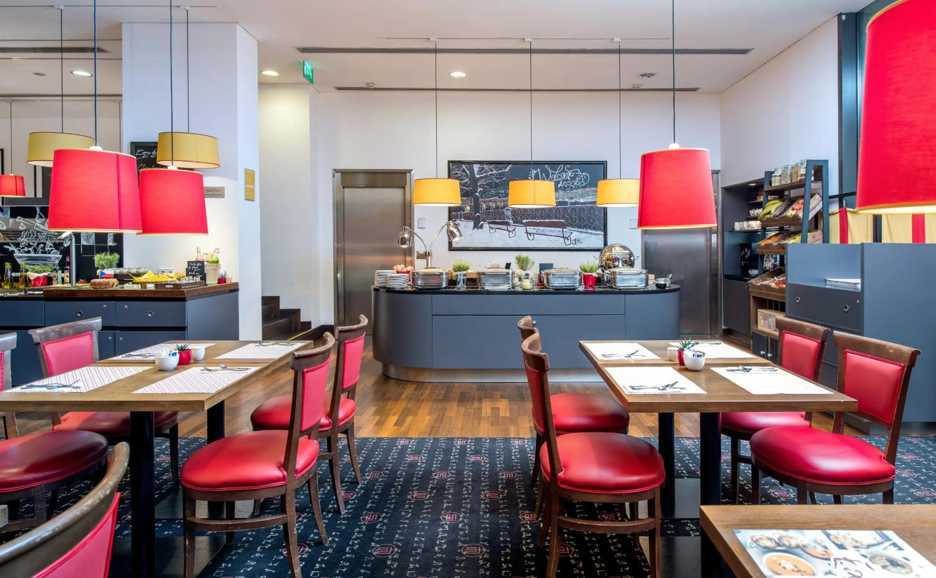 Restaurant/places to eat in OREA Hotel Angelo Praha